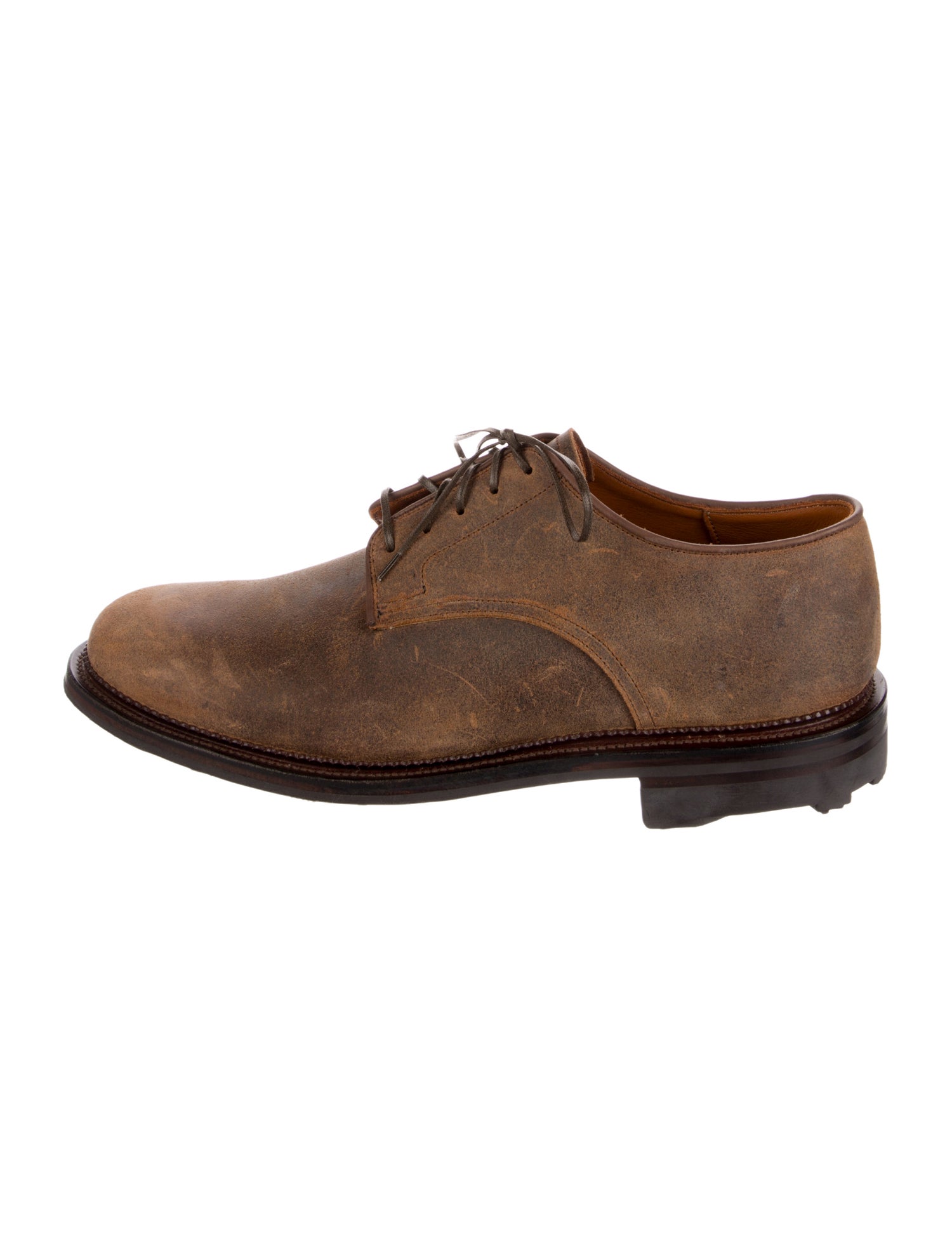 Viberg Leather Derby Shoes