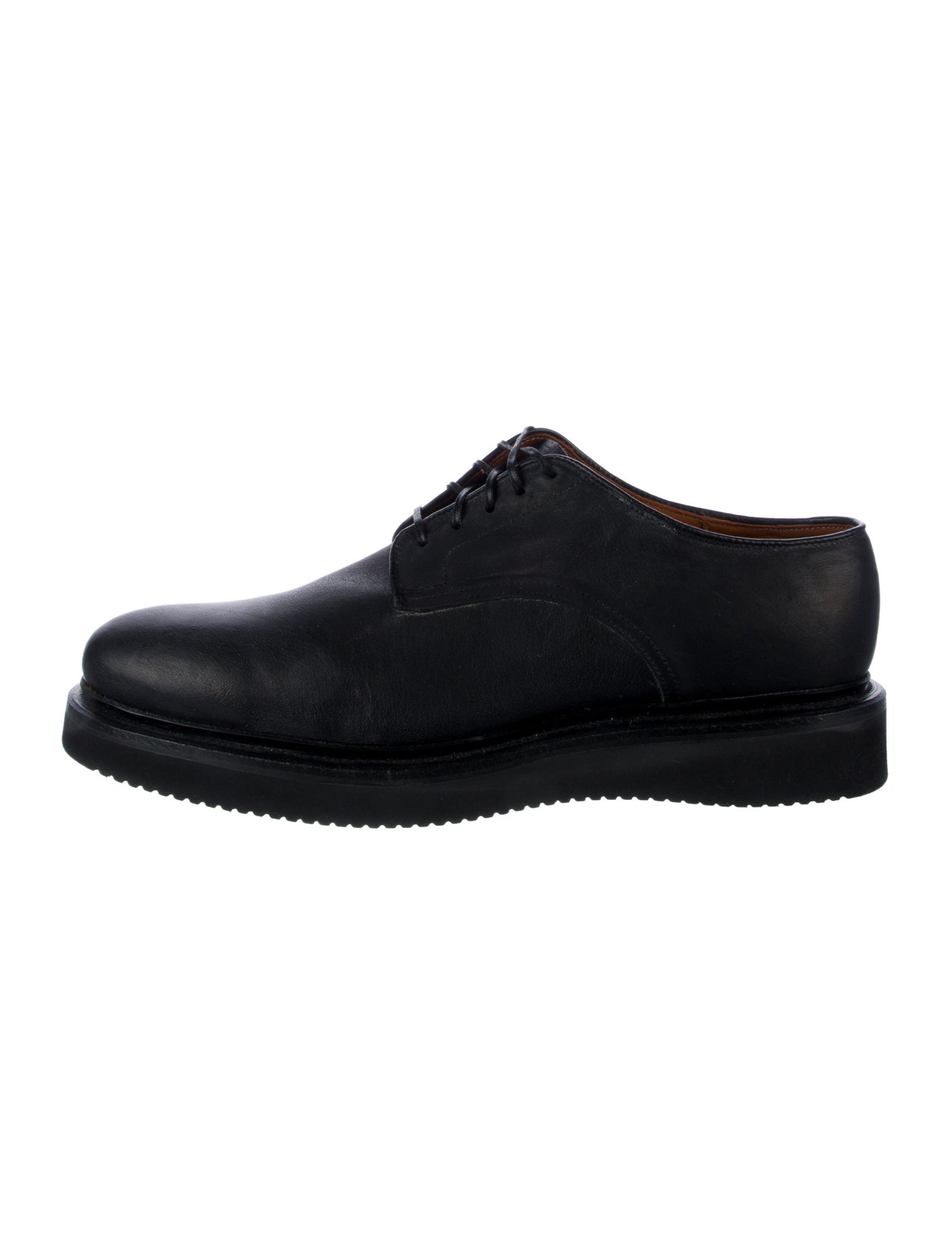 Viberg Leather Derby Shoes