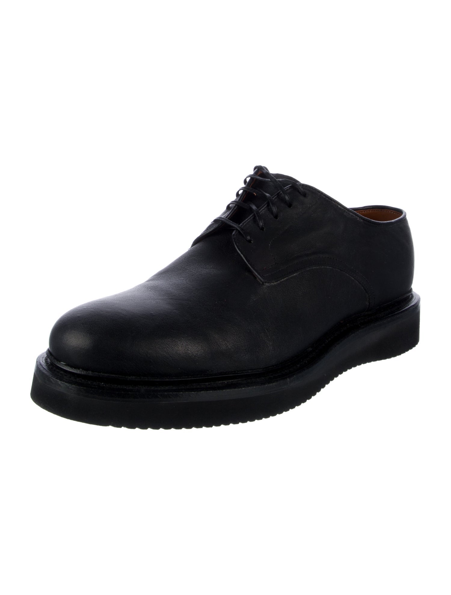 Viberg Leather Derby Shoes
