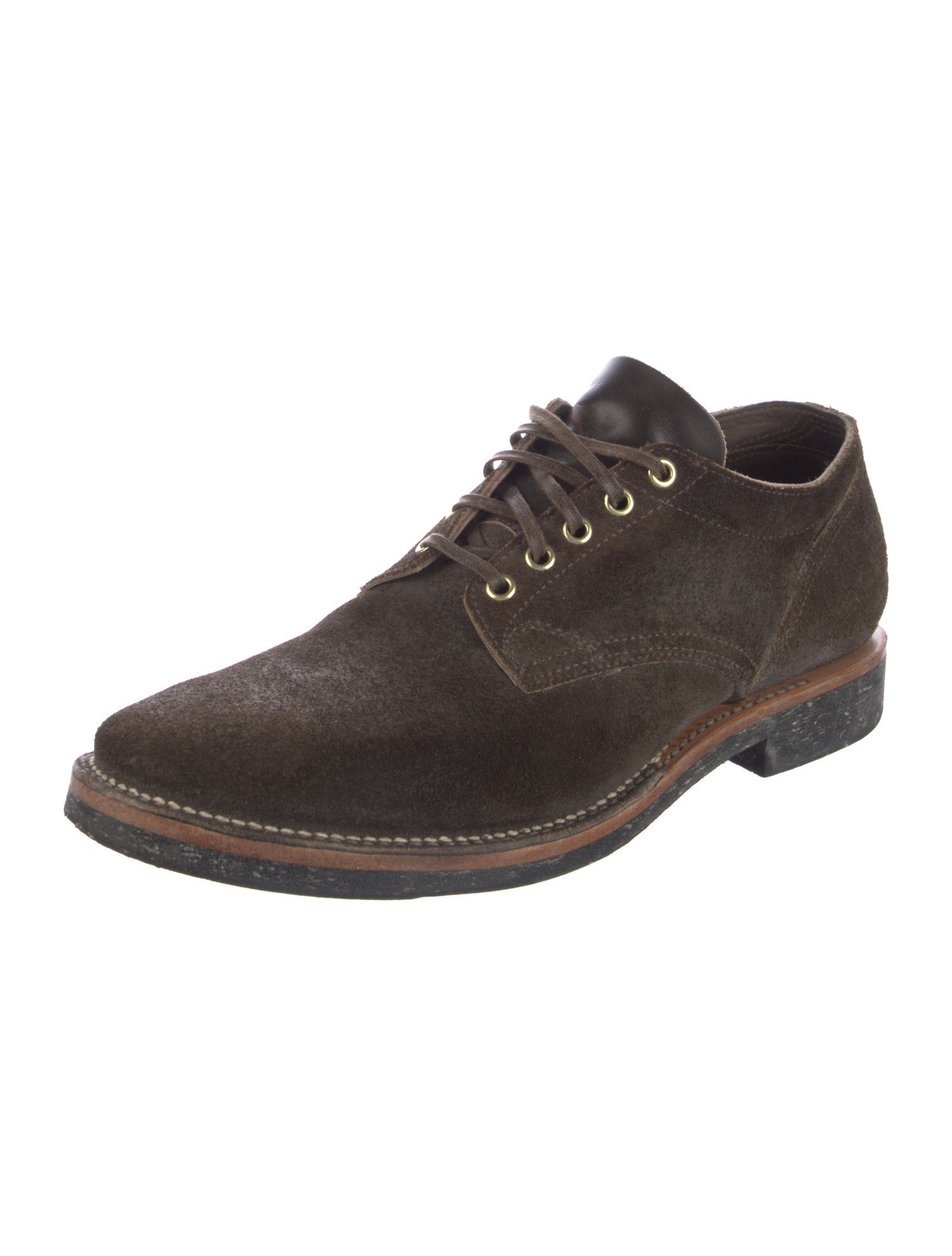 Viberg Suede Lace-Up Boots