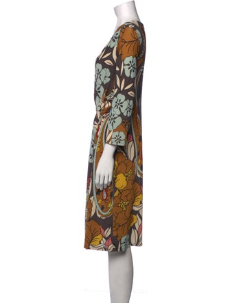 Vivienne by Vivienne Tam Printed Knee-Length Dress