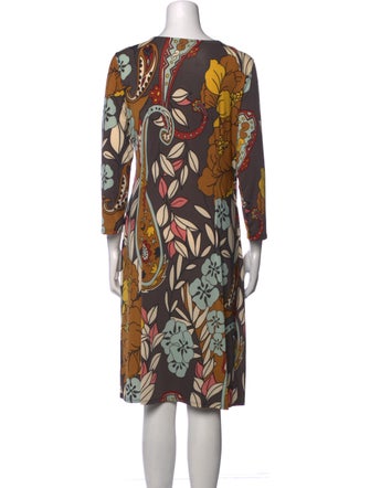Vivienne by Vivienne Tam Printed Knee-Length Dress