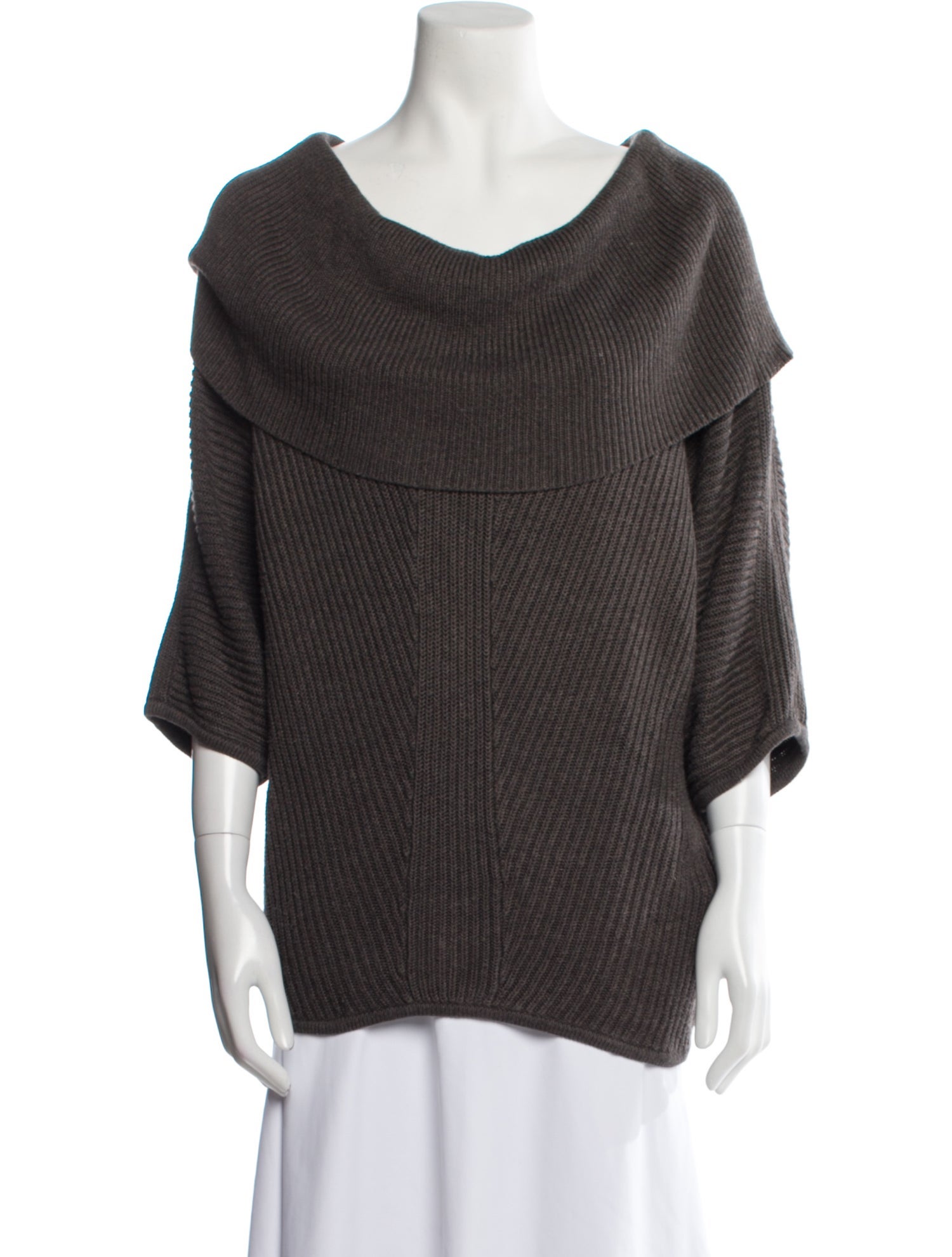 Vivienne by Vivienne Tam Cowl Neck Sweater