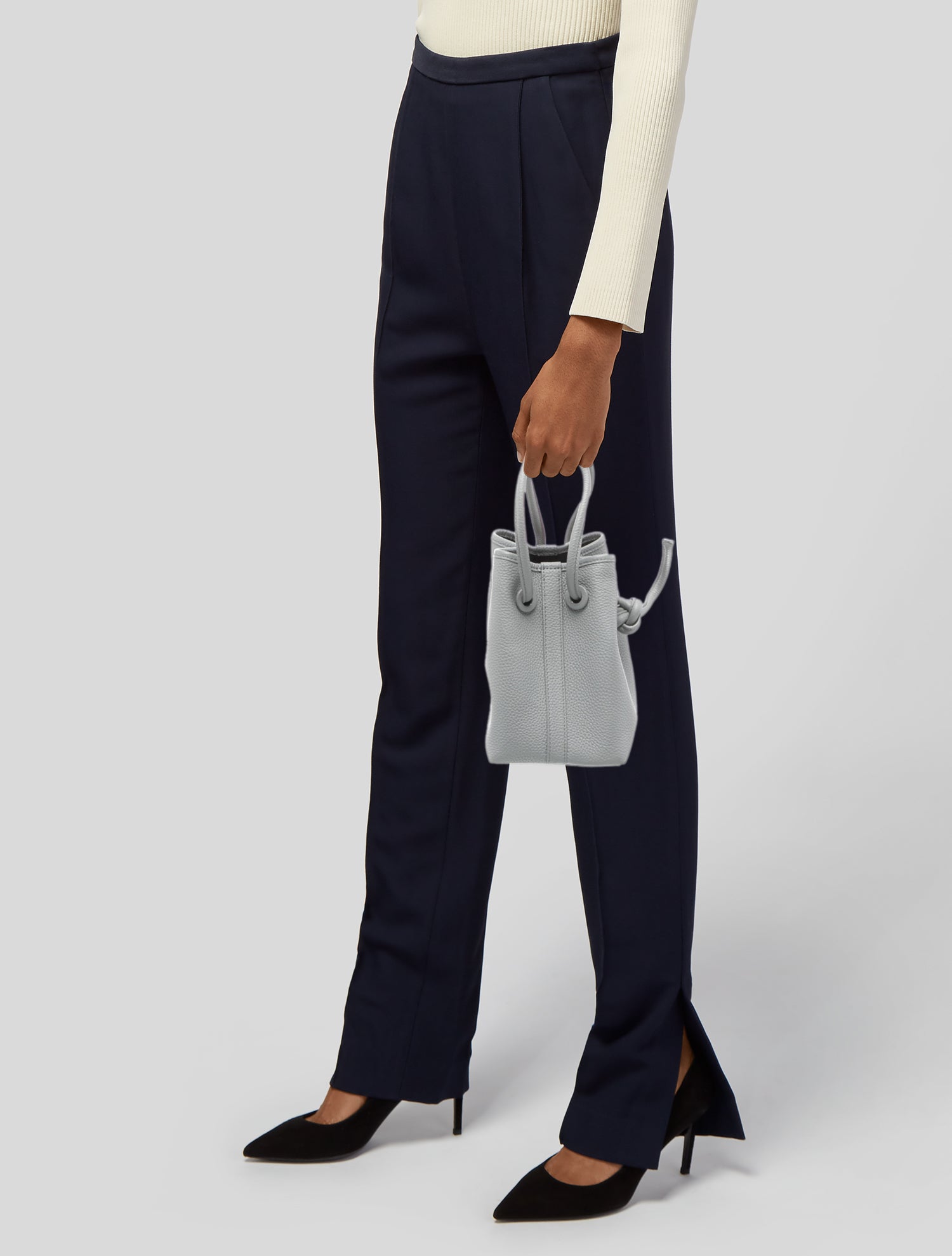 Vasic Leather Bucket Bag