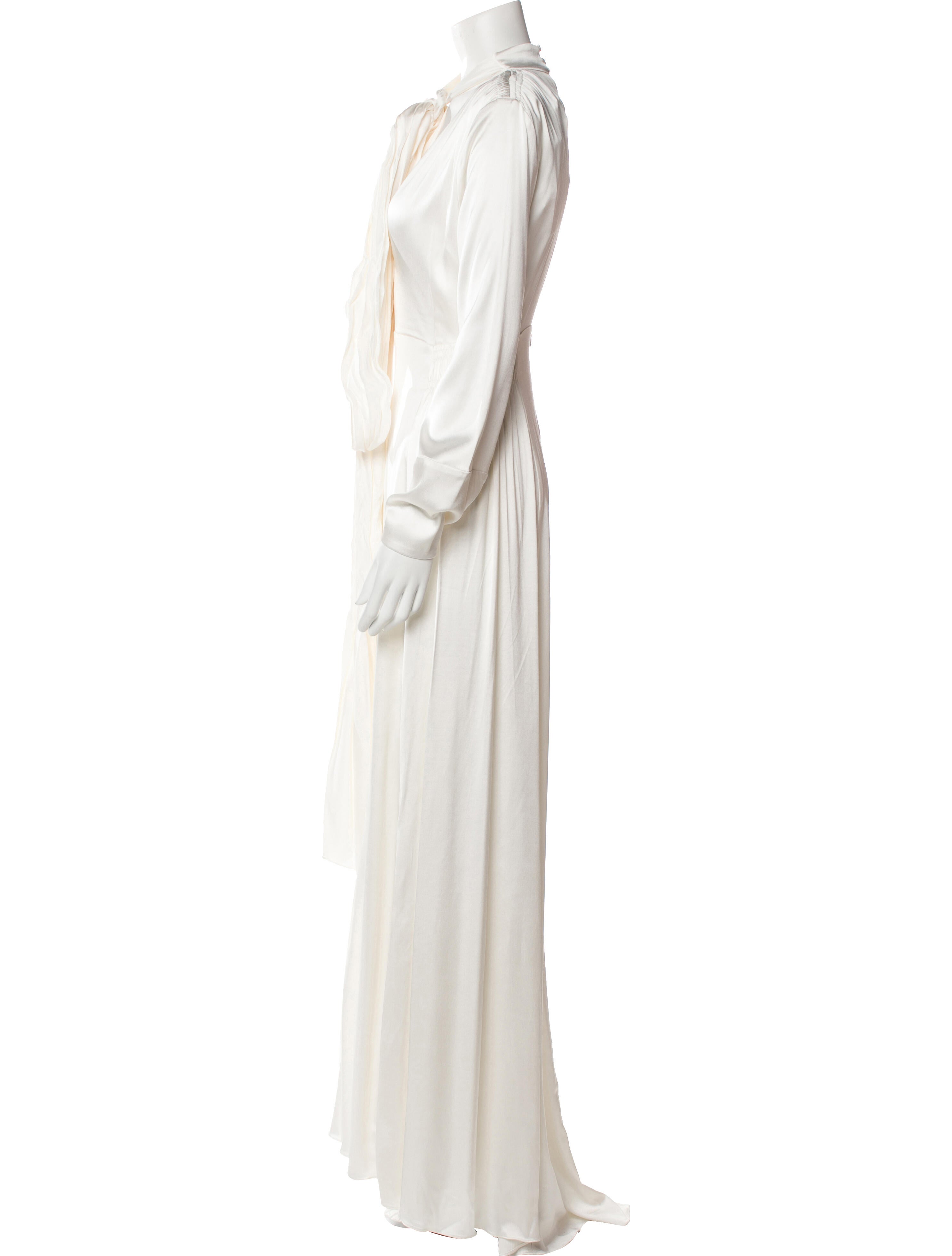 Vanessa Cocchiaro V-Neck Long Dress