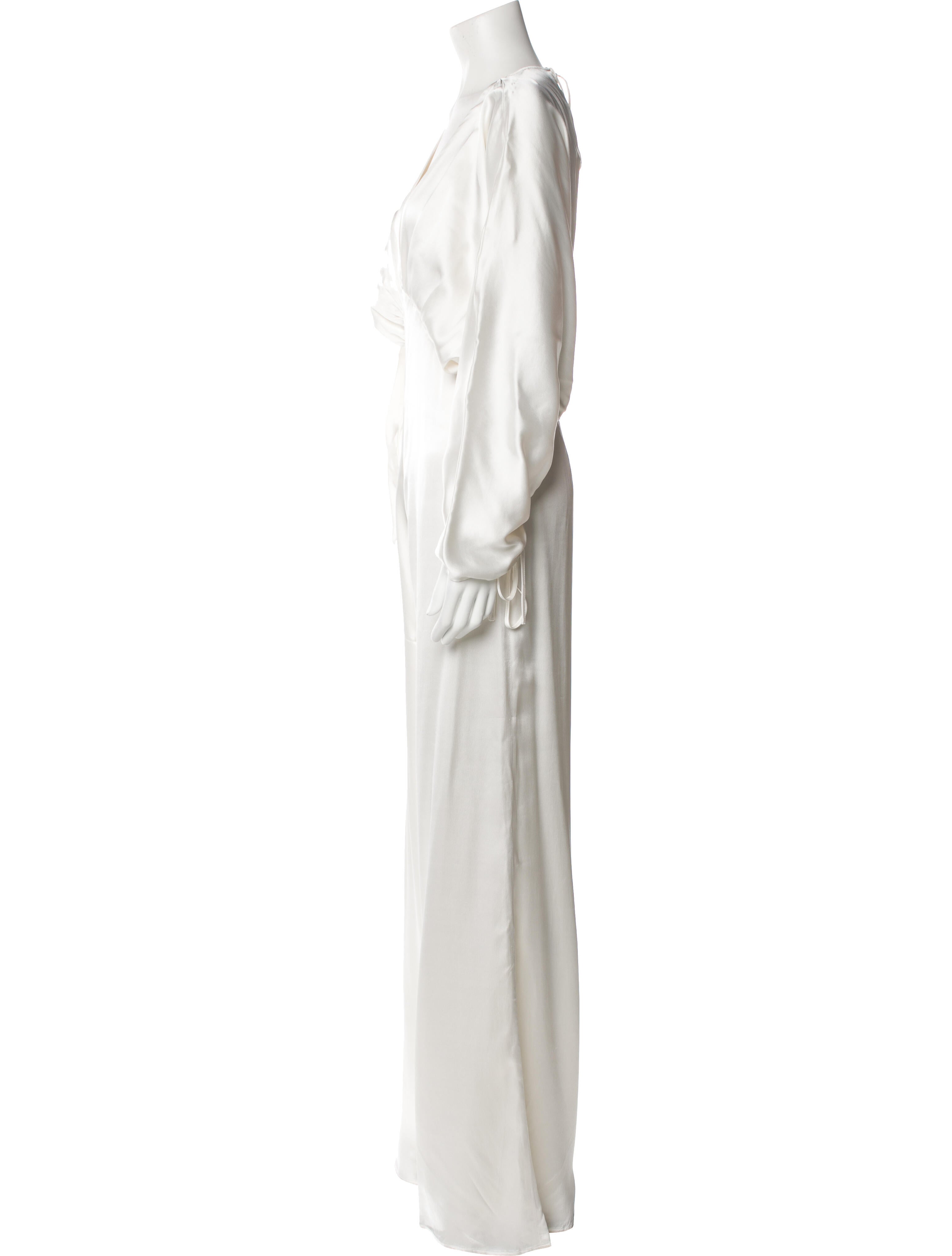 Vanessa Cocchiaro Plunge Neckline Jumpsuit