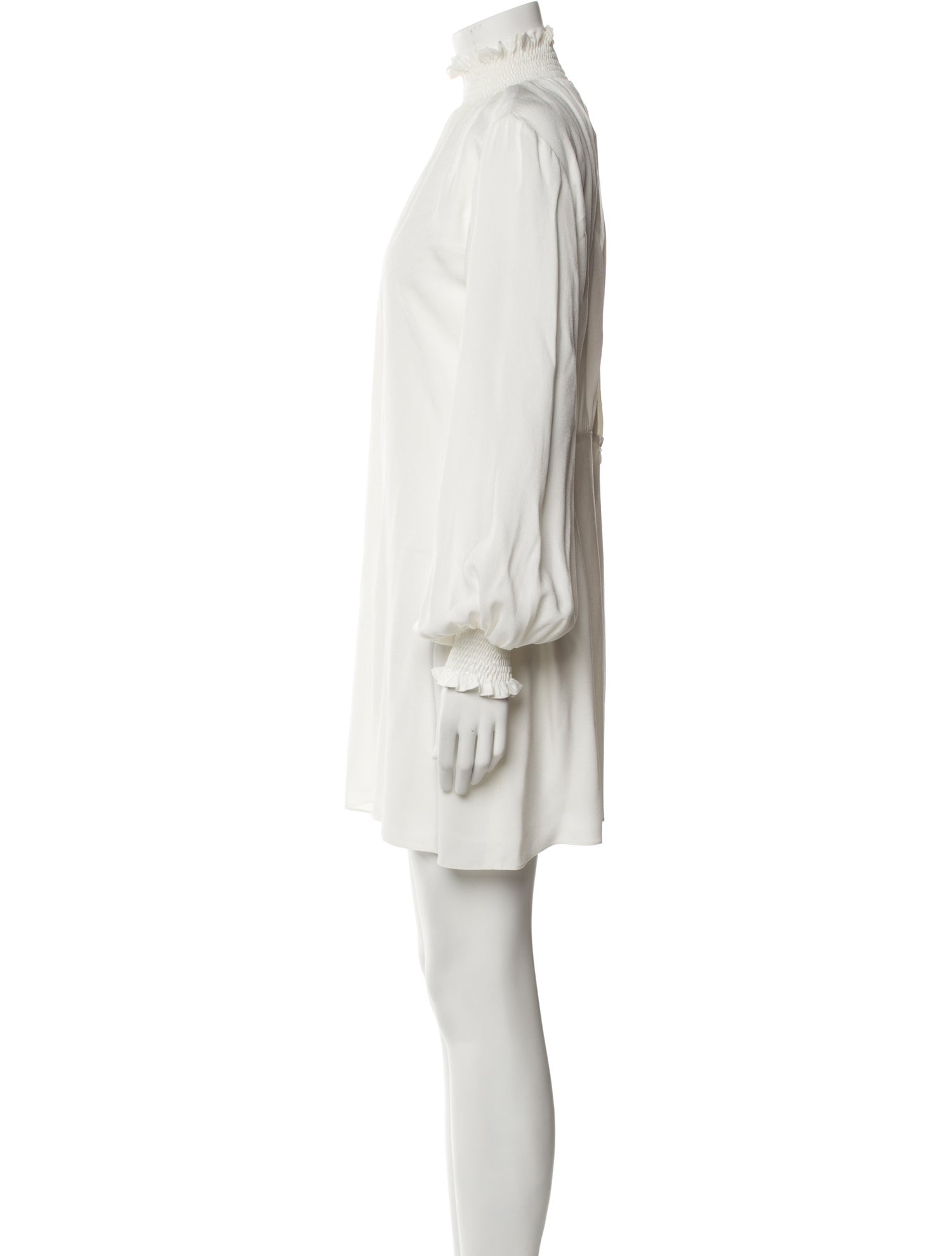 Vanessa Cocchiaro Mock Neck Mini Dress