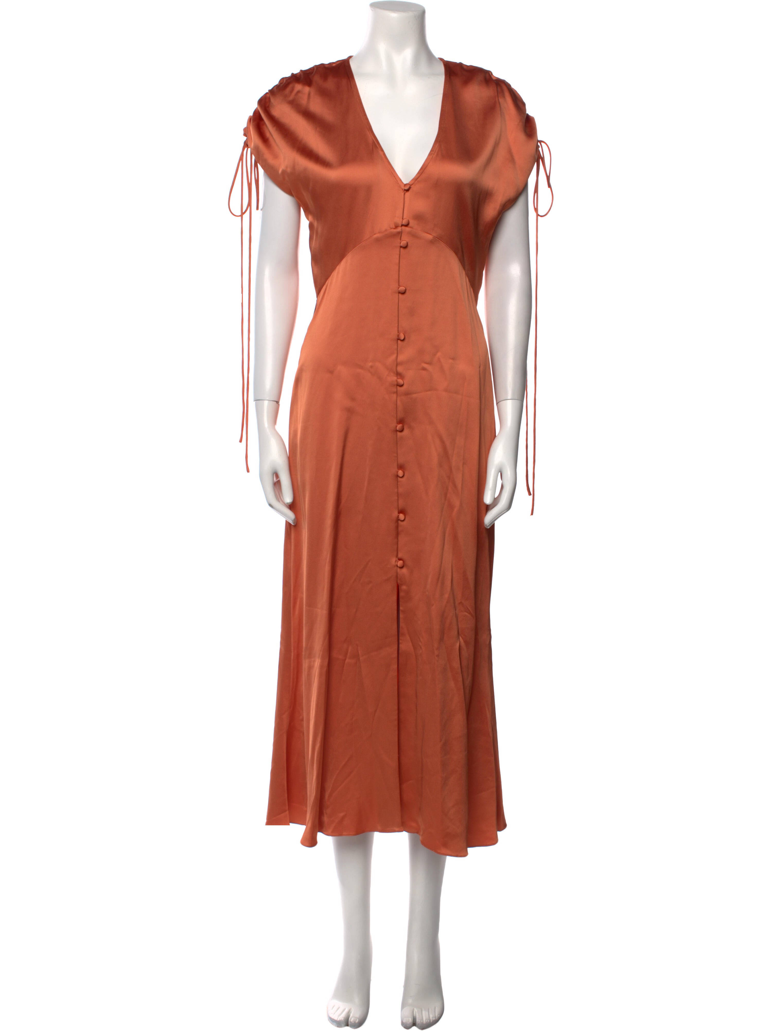 Vanessa Cocchiaro V-Neck Long Dress w/ Tags