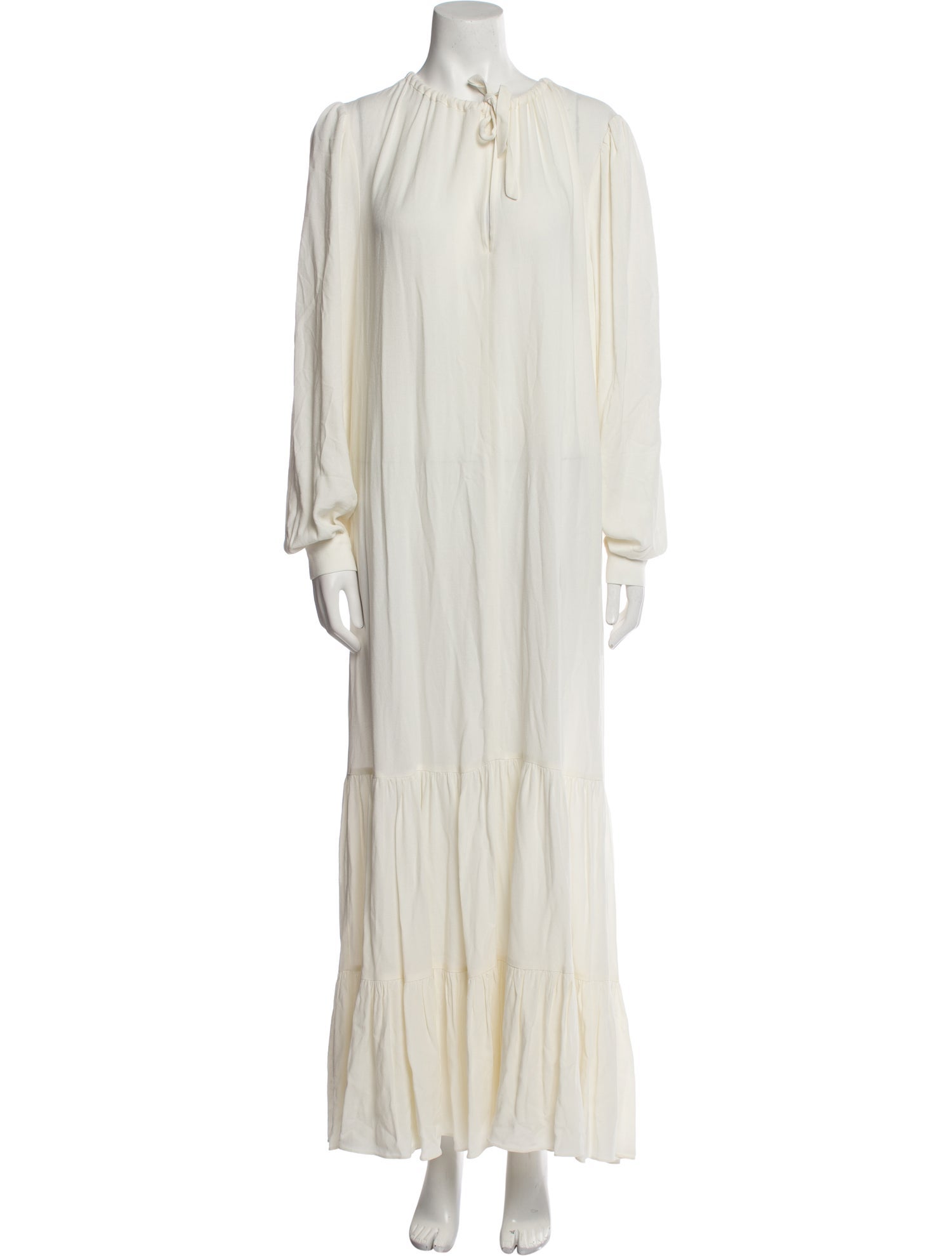 Vanessa Cocchiaro Tie Neck Long Dress w/ Tags