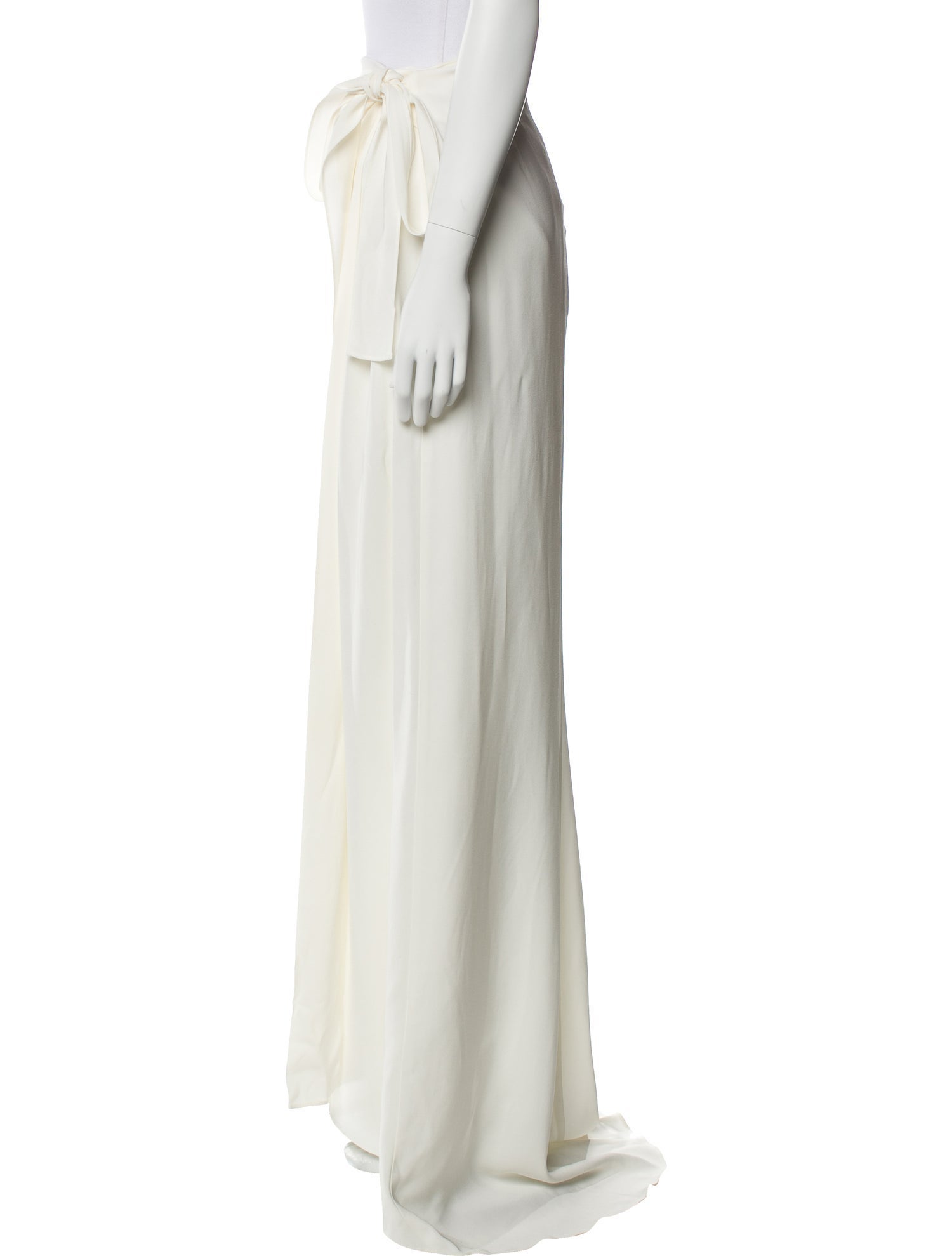 Vanessa Cocchiaro Ruffle Embellishment Long Skirt