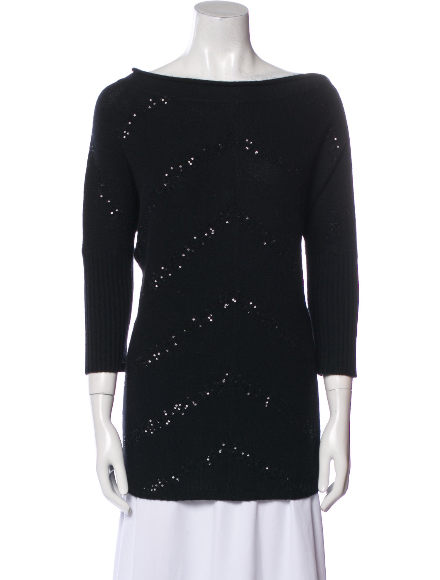 Velvet Canyon Cashmere Bateau Neckline Sweater
