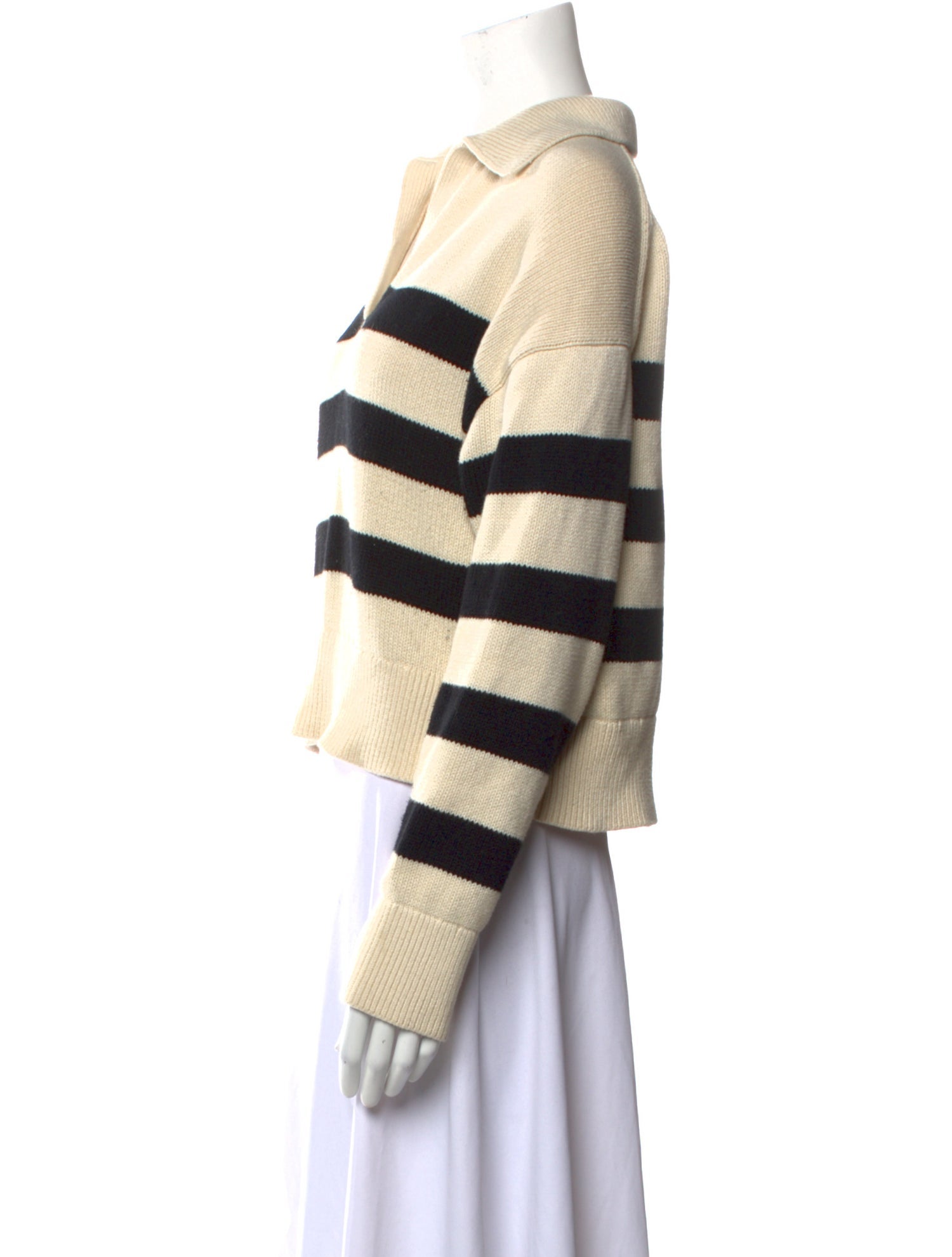 Velvet Canyon Striped V-Neck Sweater