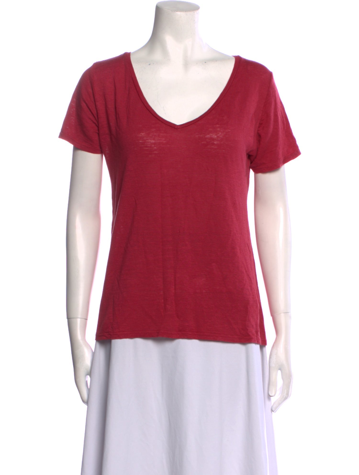 Velvet Canyon Linen V-Neck T-Shirt