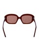 Velvet Canyon Oversize Tinted Sunglasses