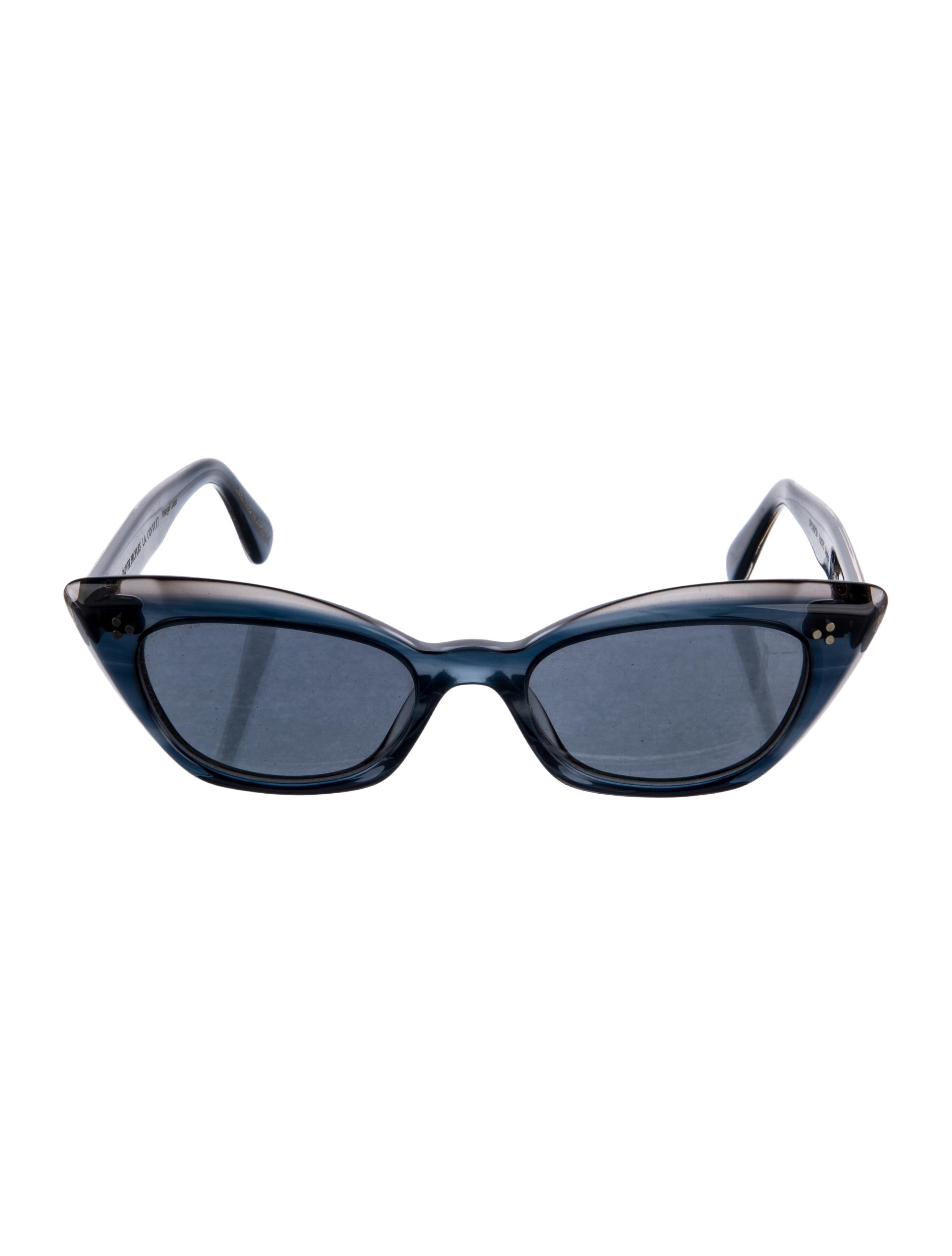 Oliver Peoples Cat-Eye Tinted Sunglasses