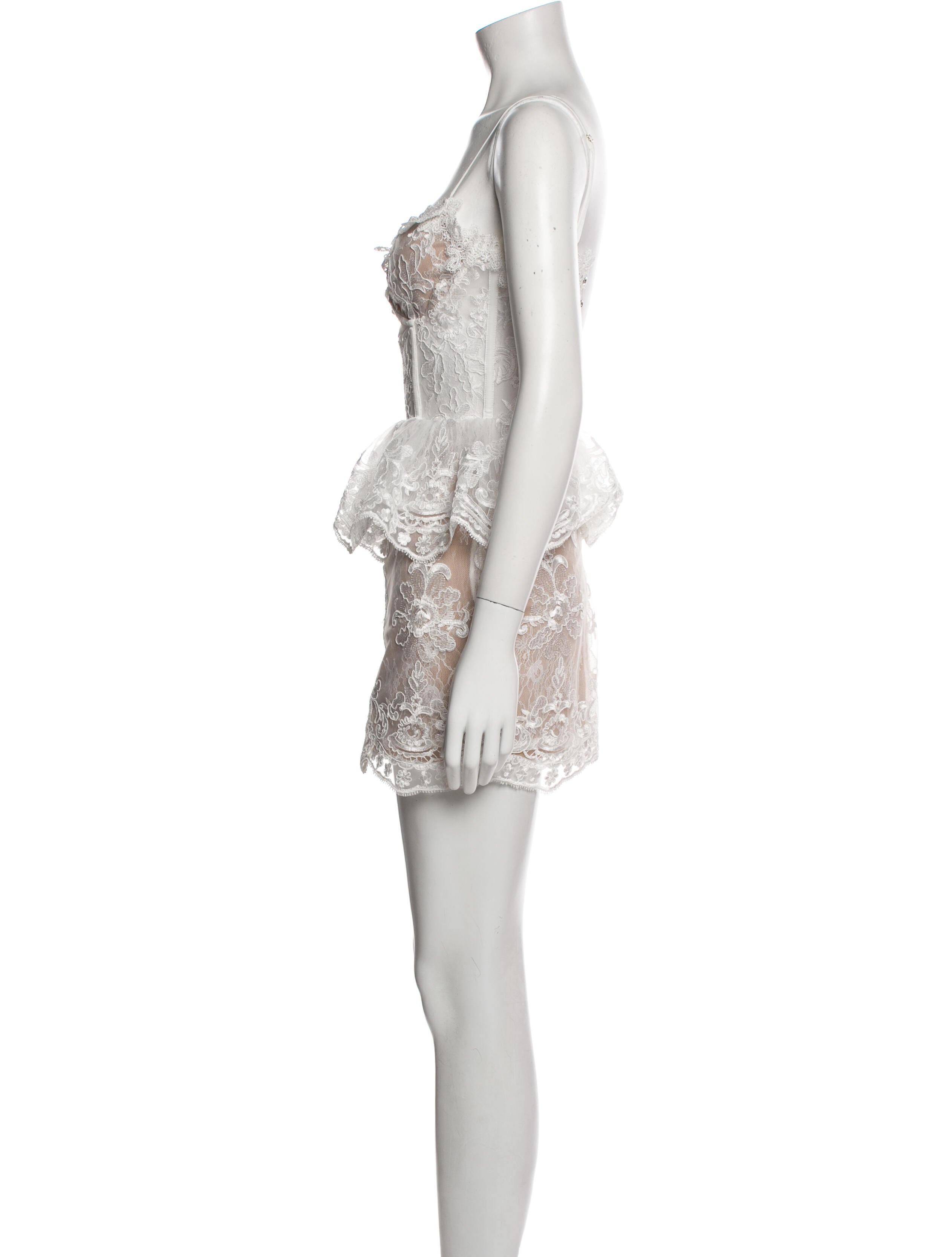 Chapman Strapless Mini Ivory main image 1