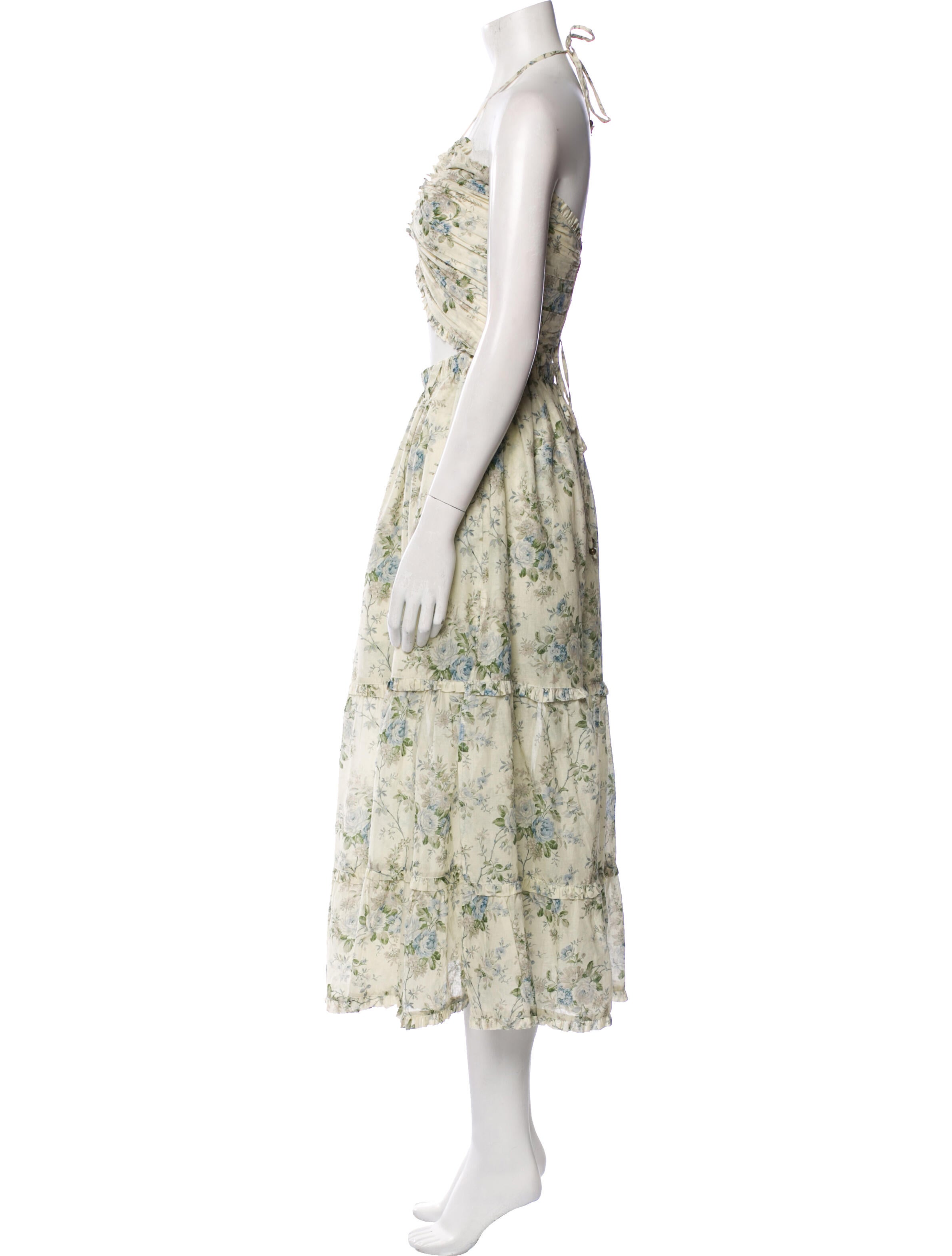 V. chapman Sleeveless Printed Dress