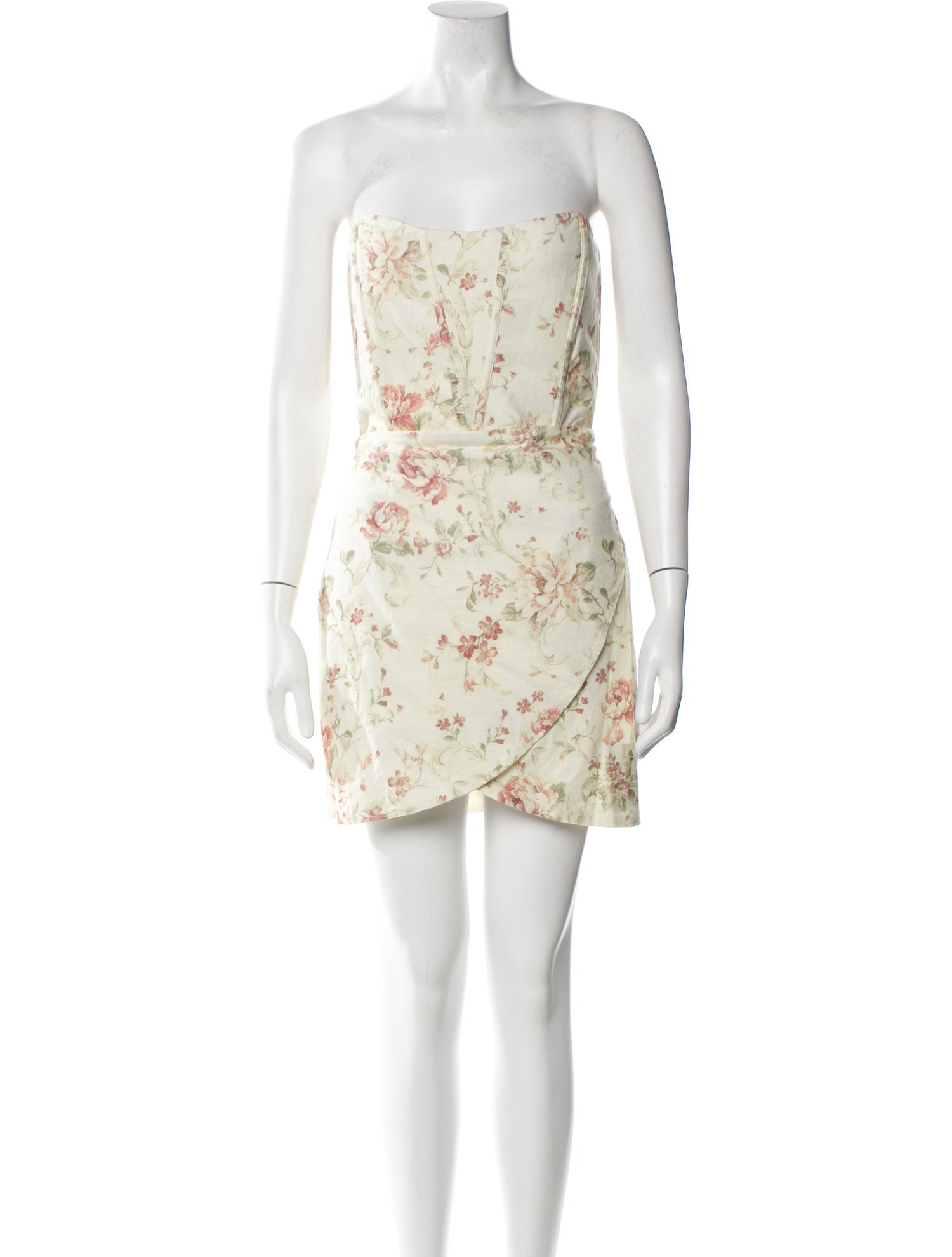 V. chapman Floral Print Mini Dress