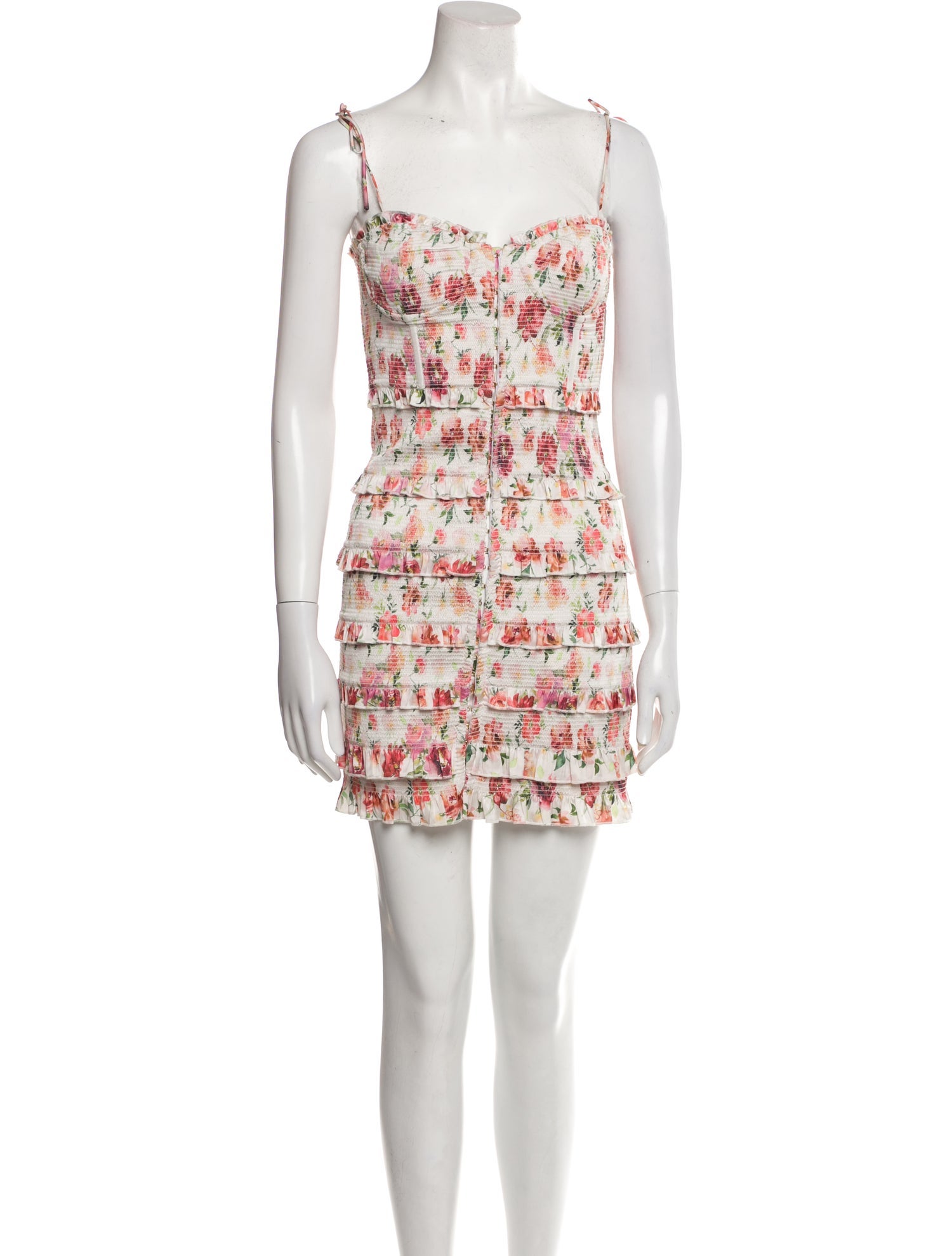 V. chapman Printed Mini Dress
