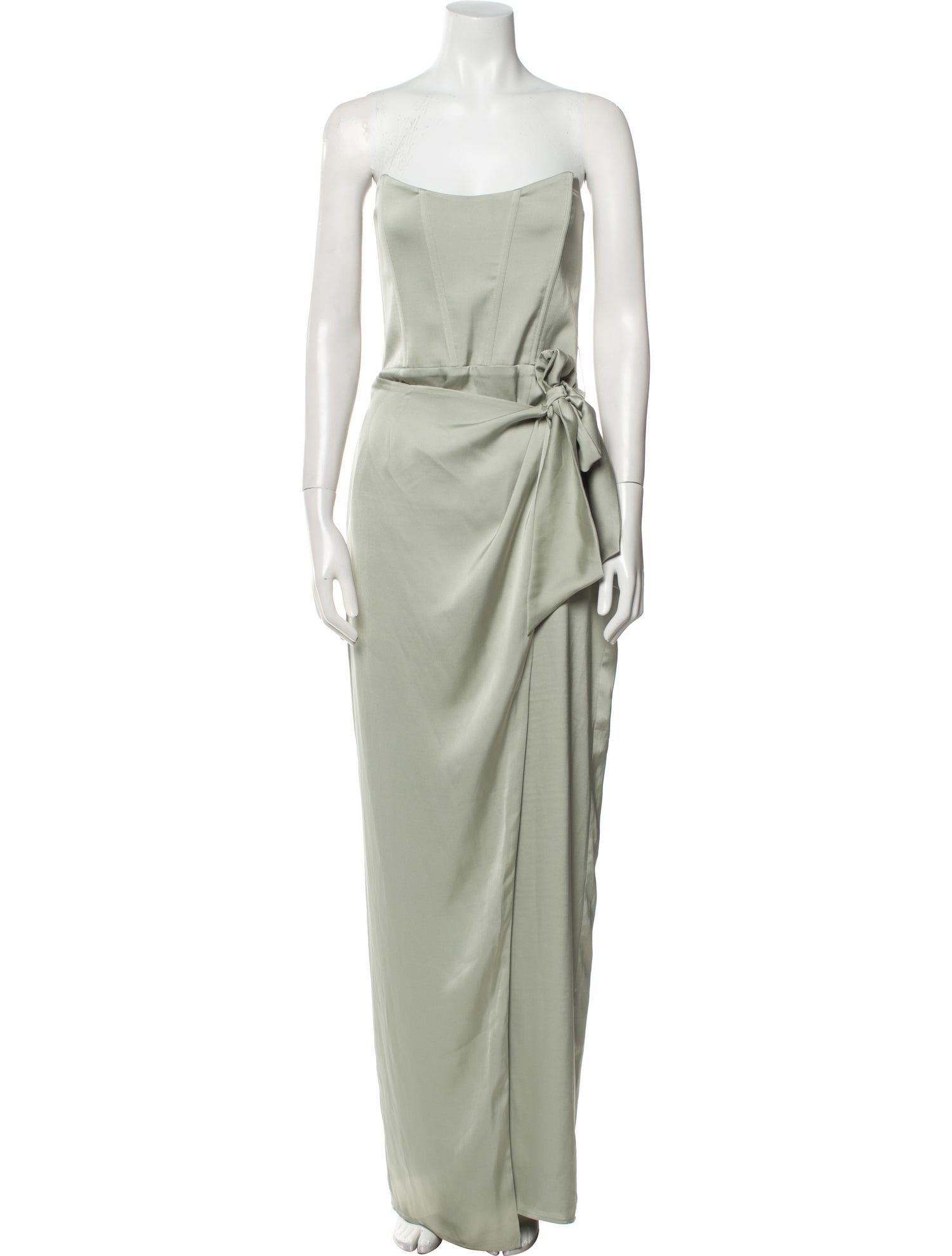 V. chapman Strapless Long Dress