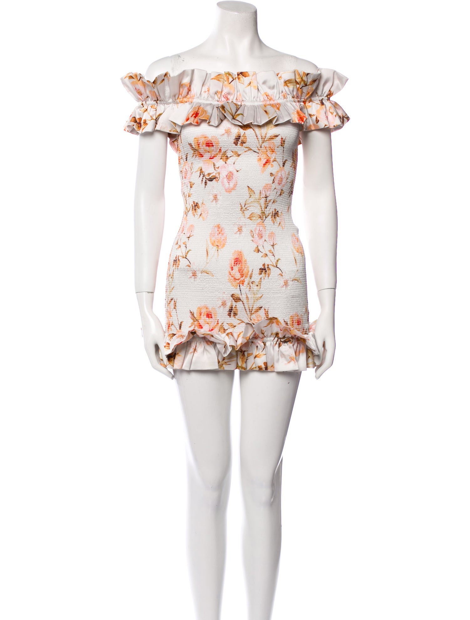 V. chapman Floral Print Mini Dress w/ Tags