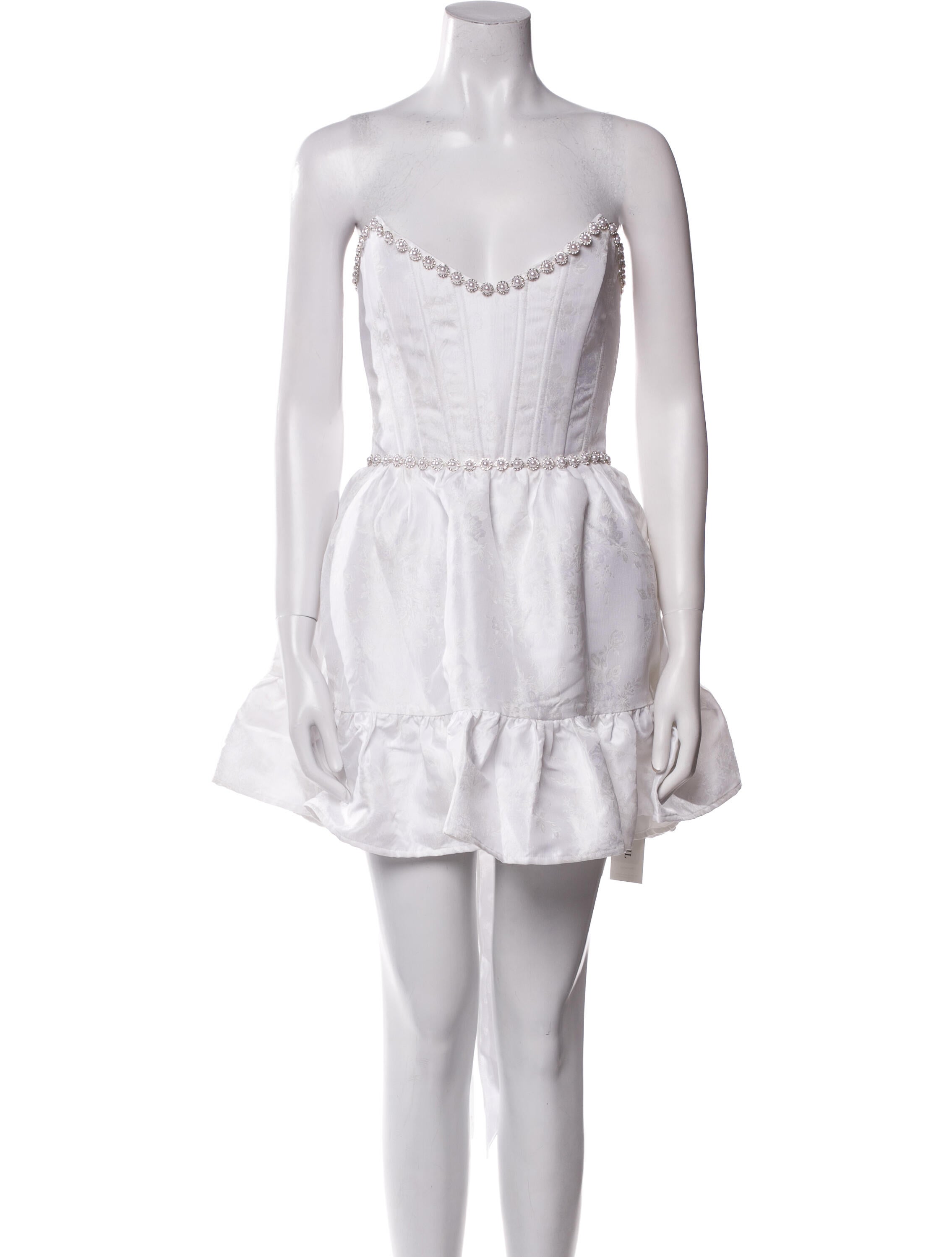 V. chapman Strapless Mini Dress w/ Tags