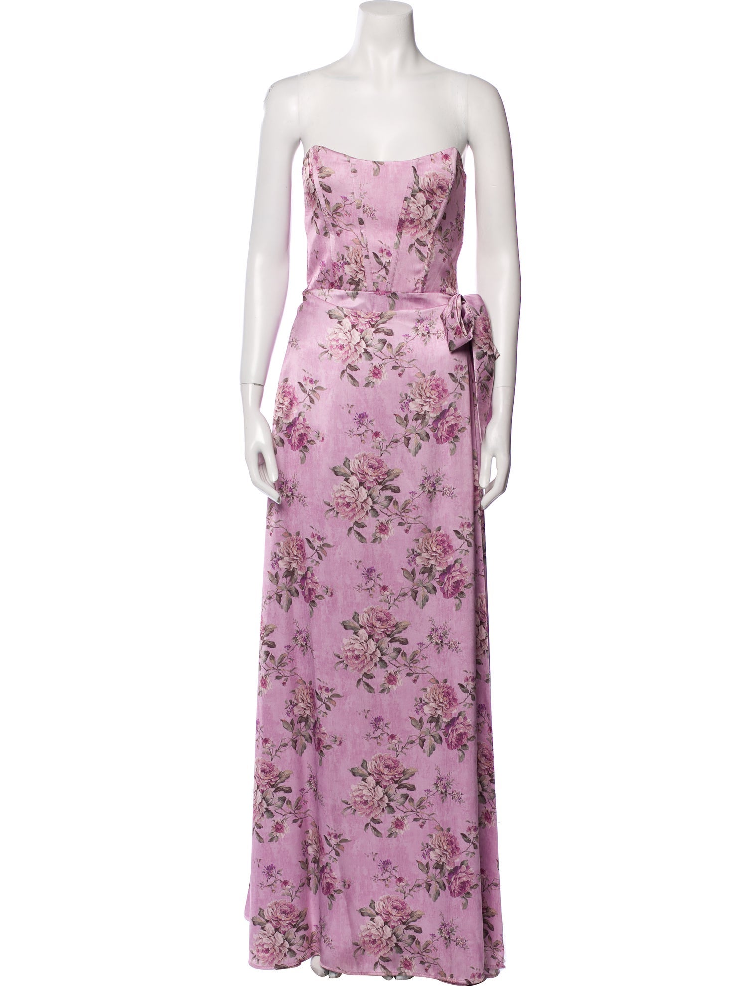 V. chapman Floral Print Mini Dress