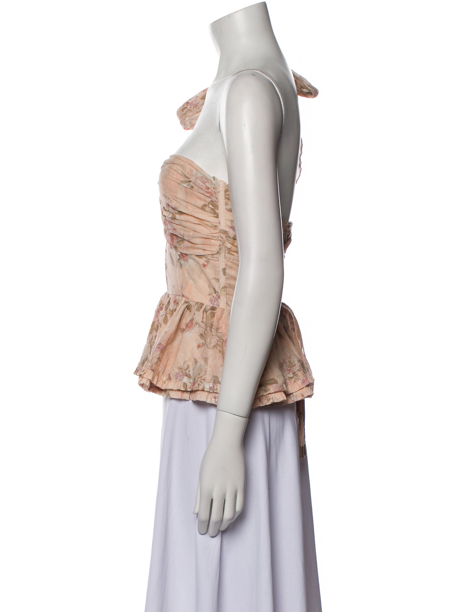 V. chapman One-Shoulder Sleeveless Blouse