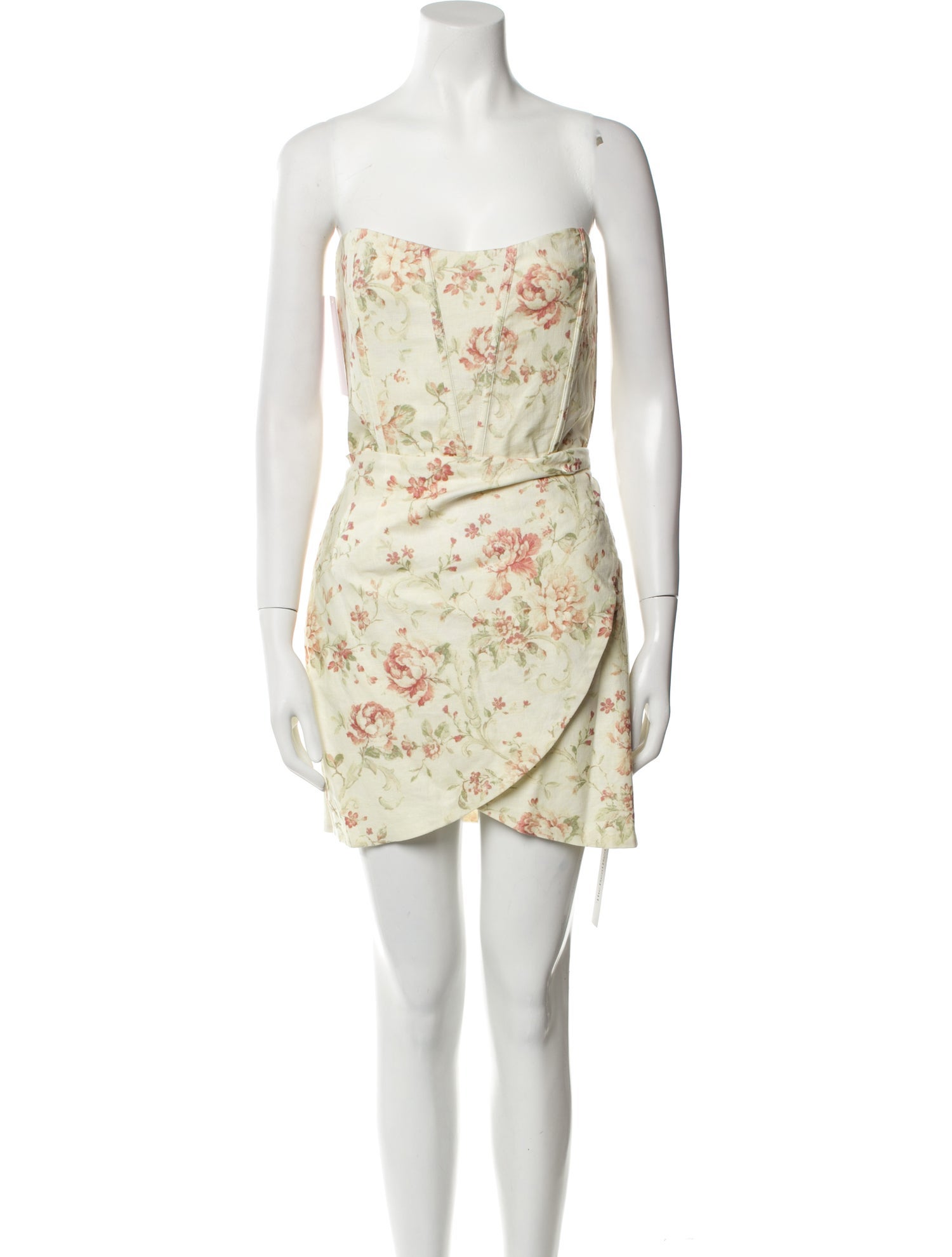 V. chapman Floral Print Mini Dress w/ Tags