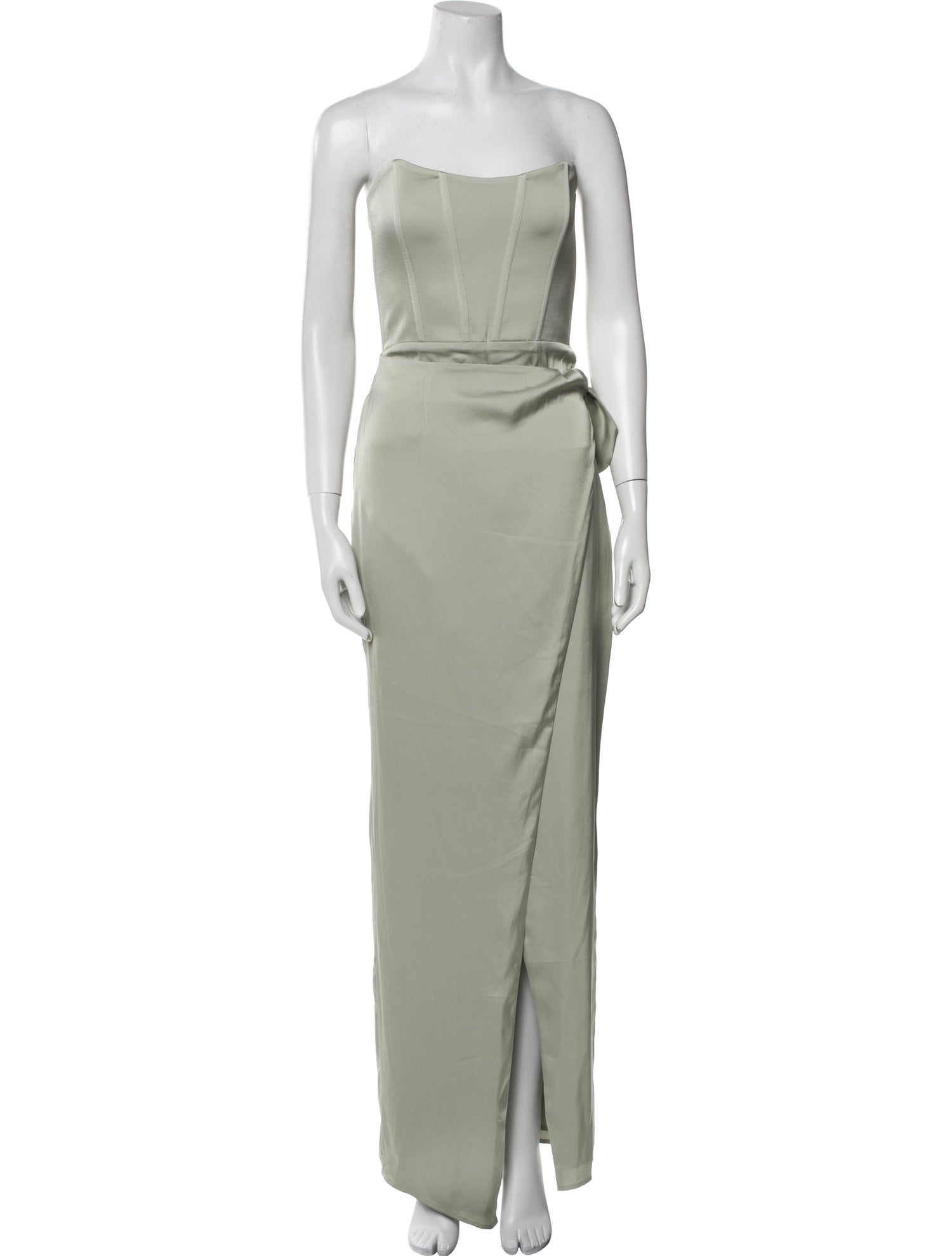 V. chapman Strapless Long Dress