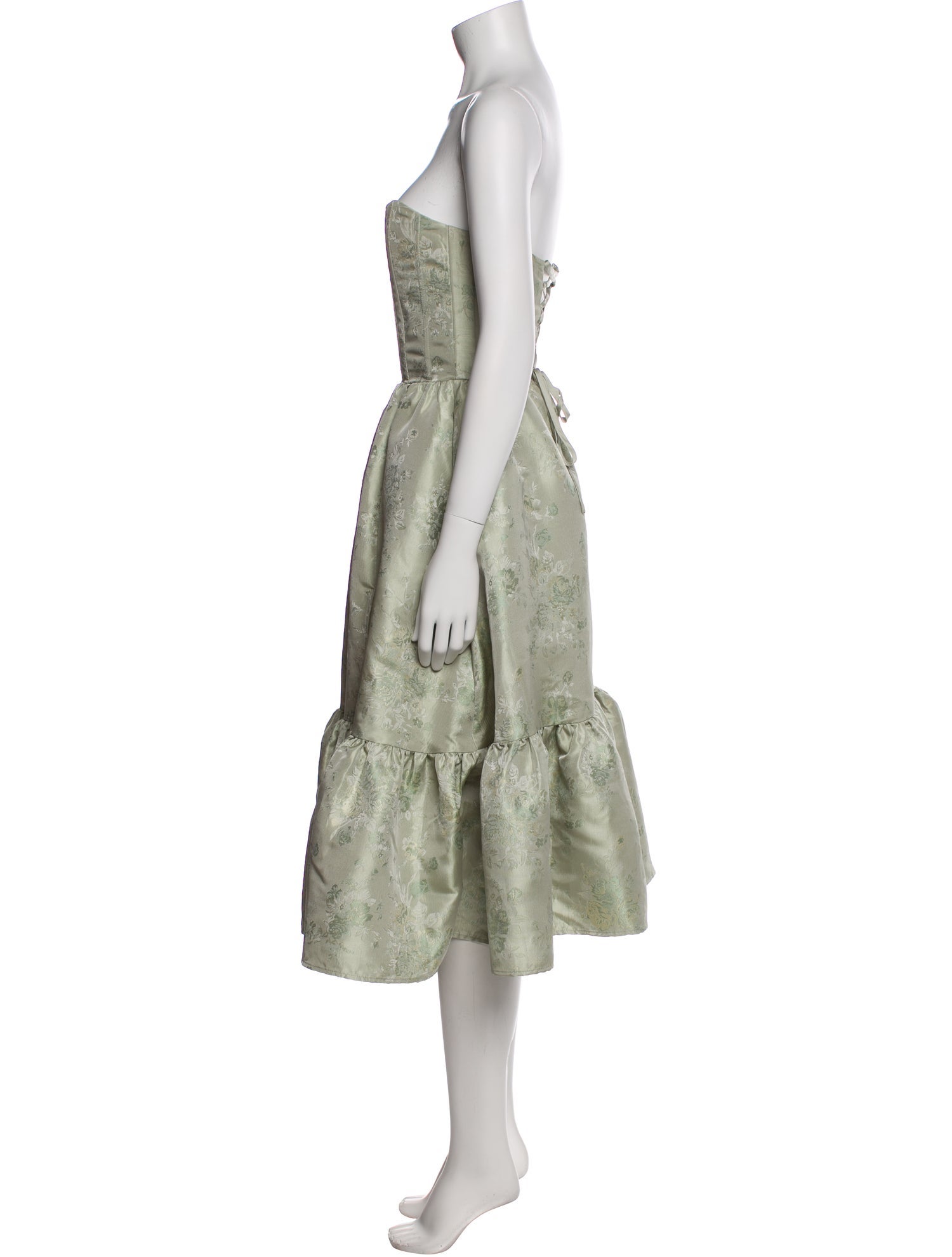 V. chapman Strapless Mini Dress