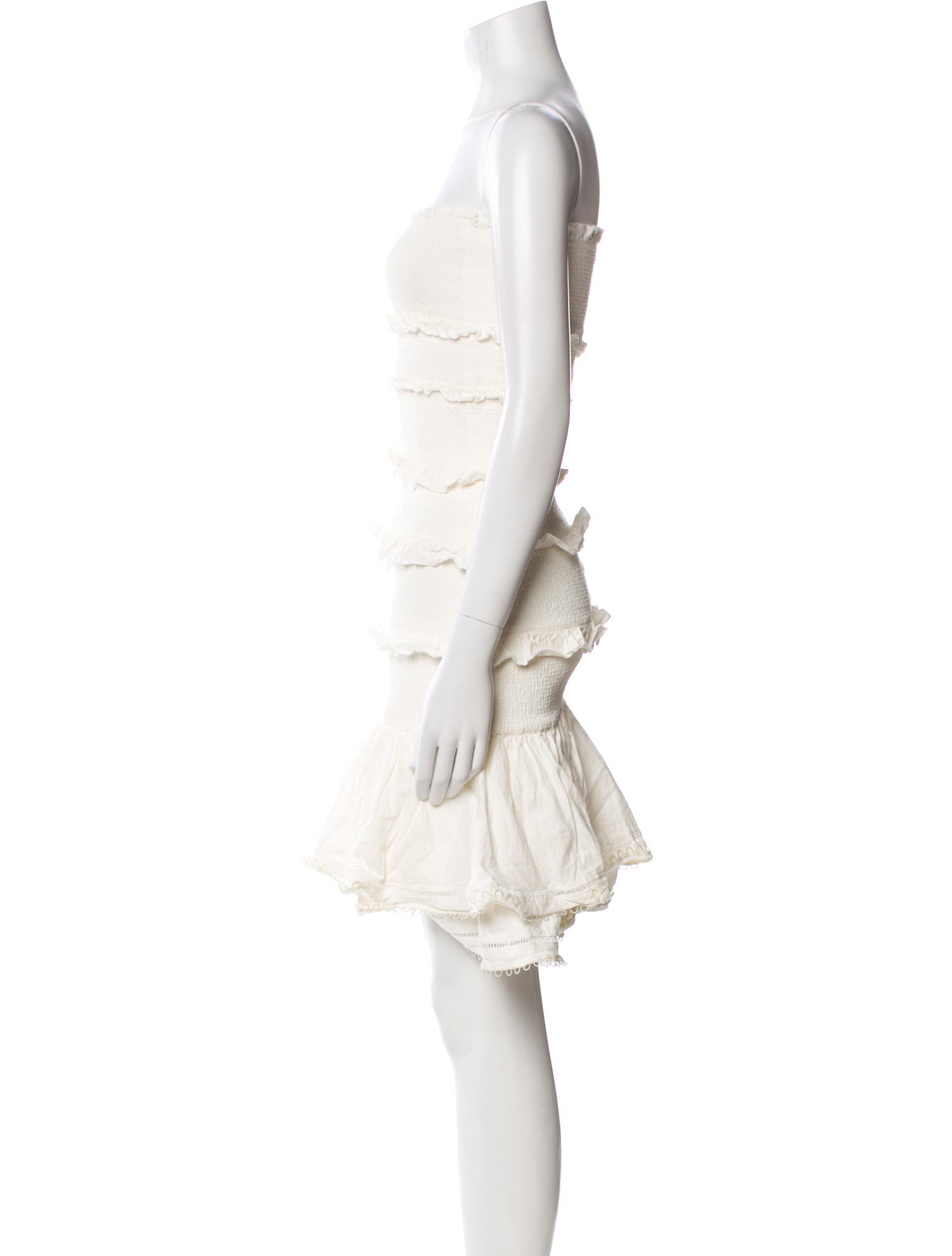 V. chapman Strapless Mini Dress