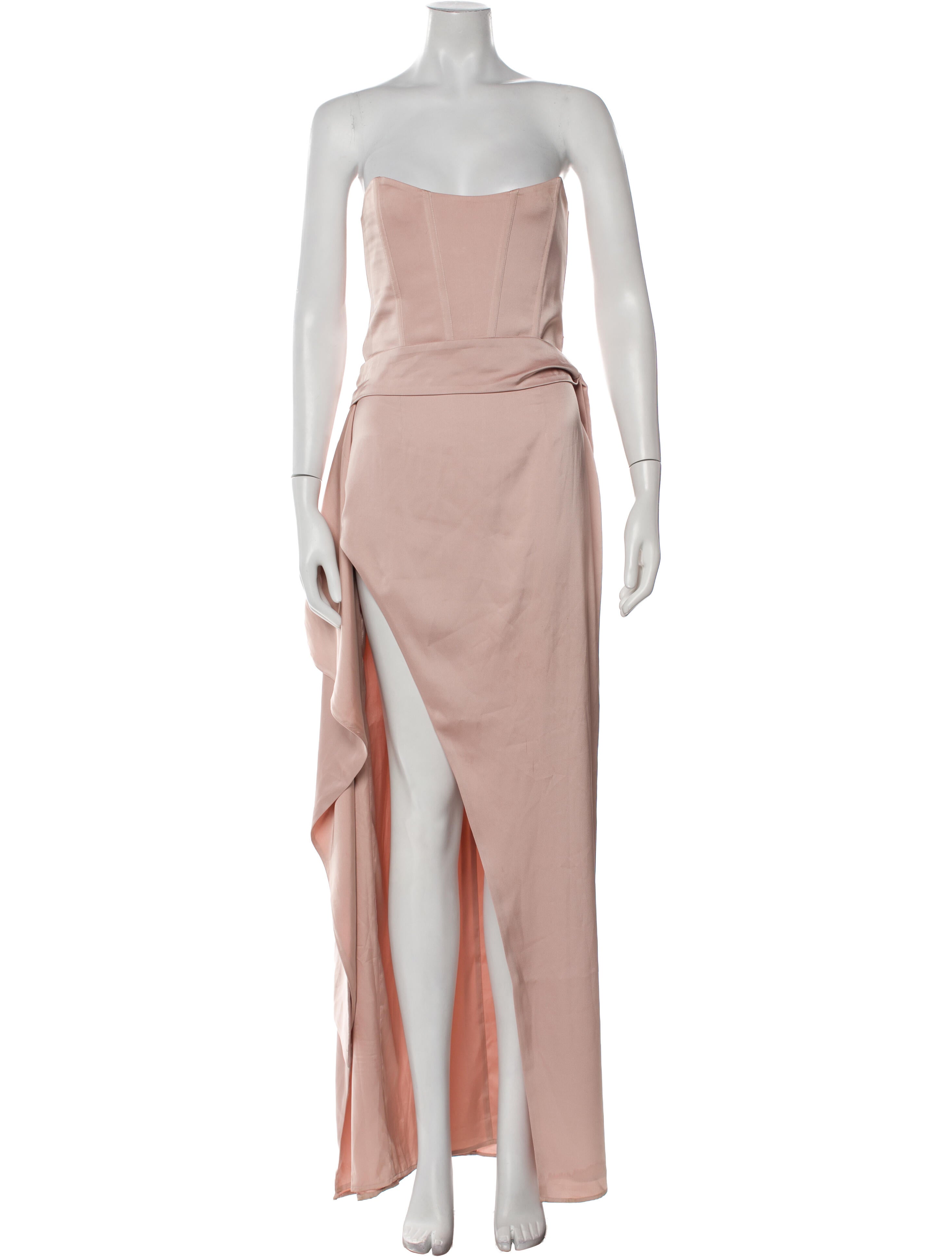 V. chapman Strapless Long Dress