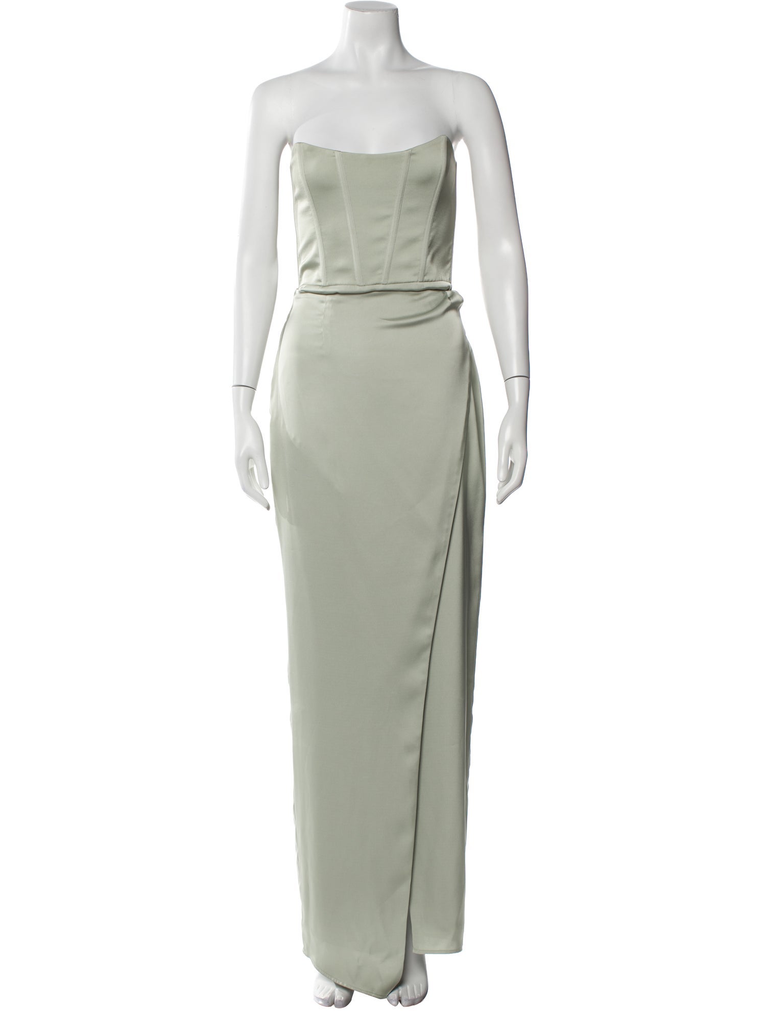 V. chapman Strapless Long Dress