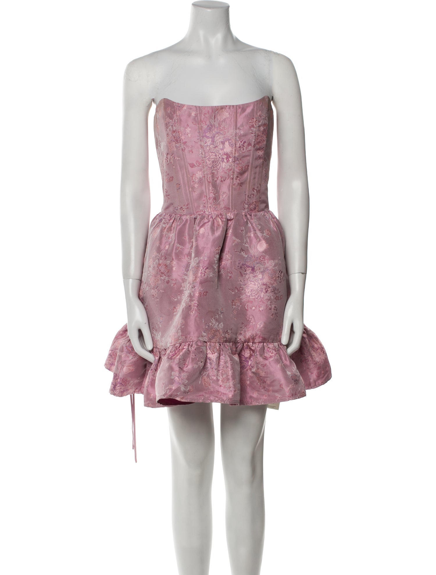 V. chapman Printed Mini Dress