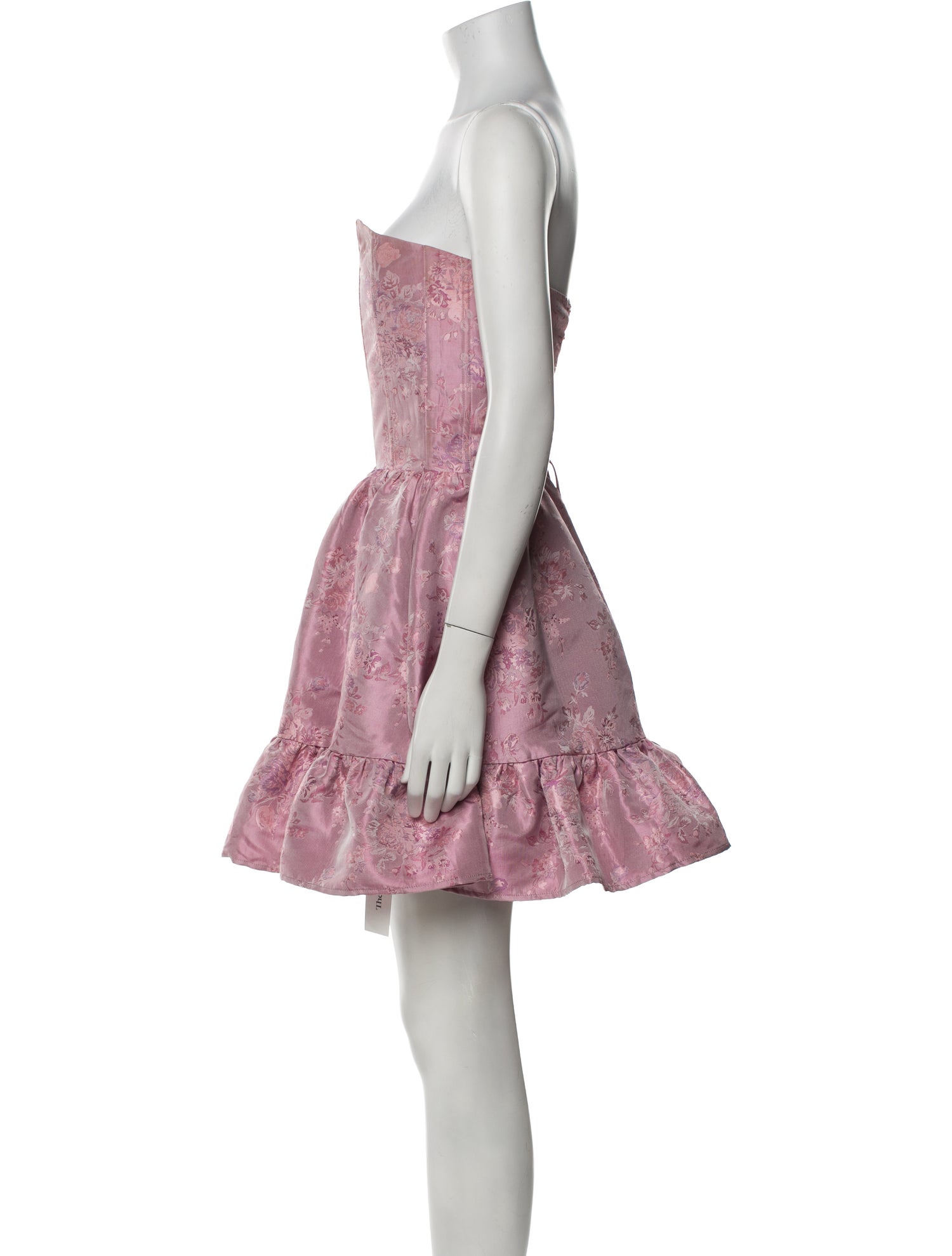 V. chapman Printed Mini Dress