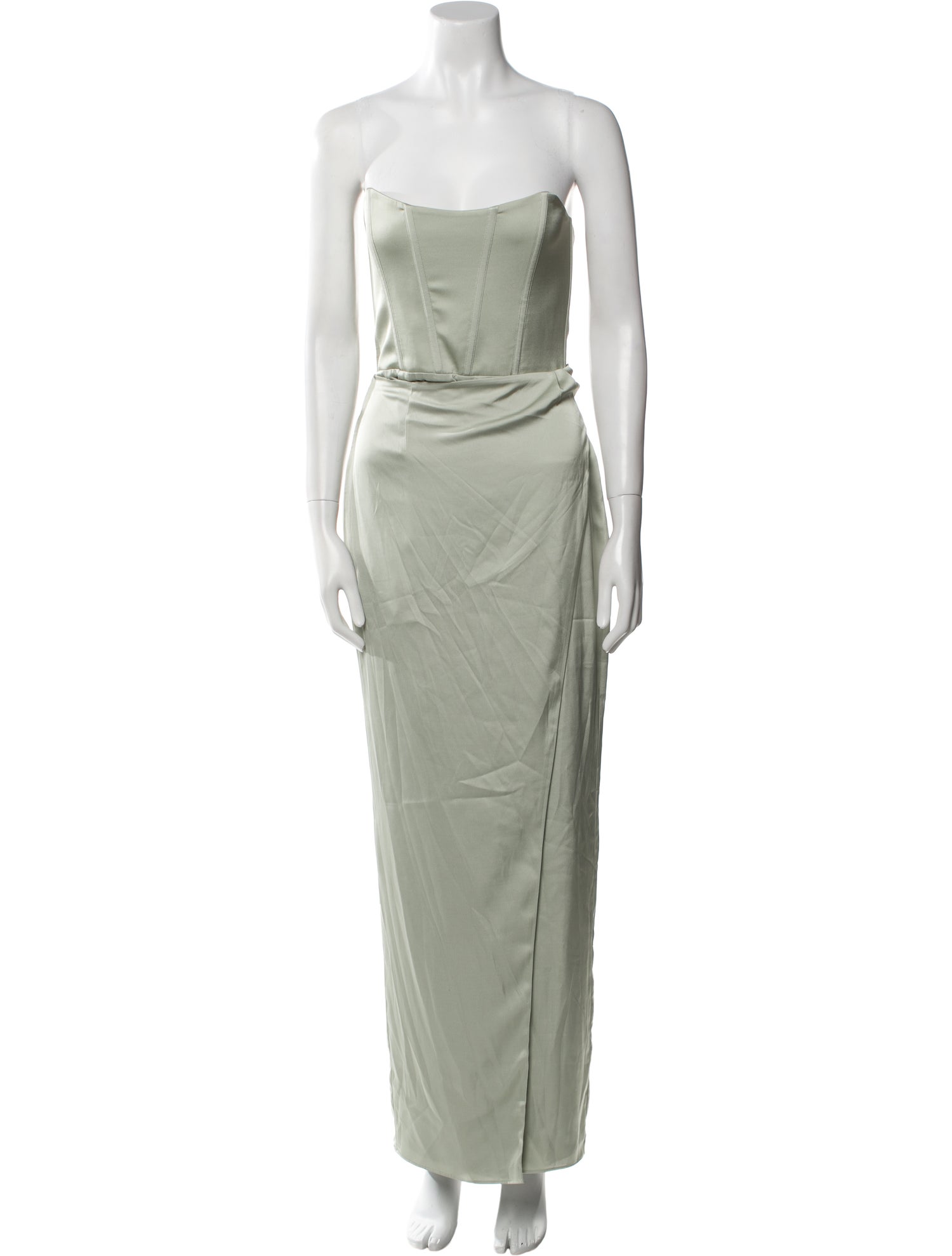 V. chapman Strapless Long Dress