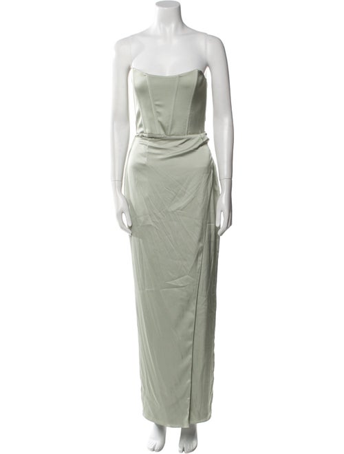 V. chapman Strapless Long Dress