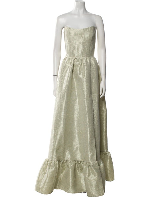 V. chapman Strapless Long Dress