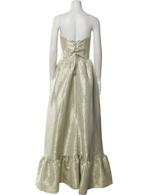 V. chapman Strapless Long Dress