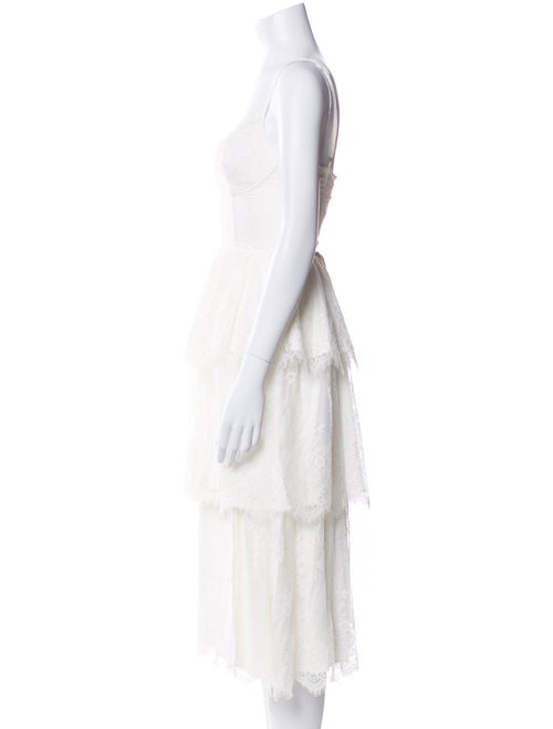 V. chapman Nylon Midi Length Dress