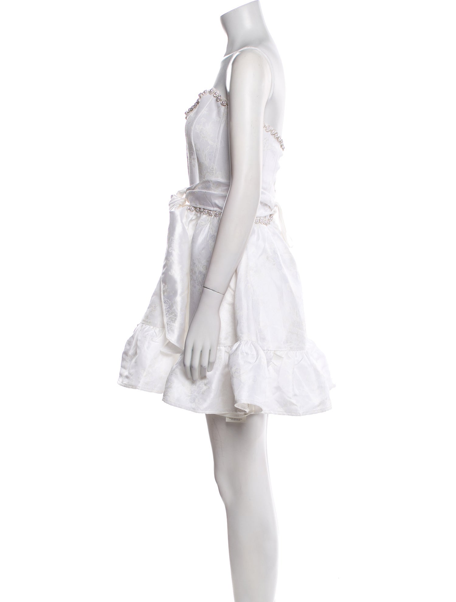 V. chapman Strapless Mini Dress w/ Tags