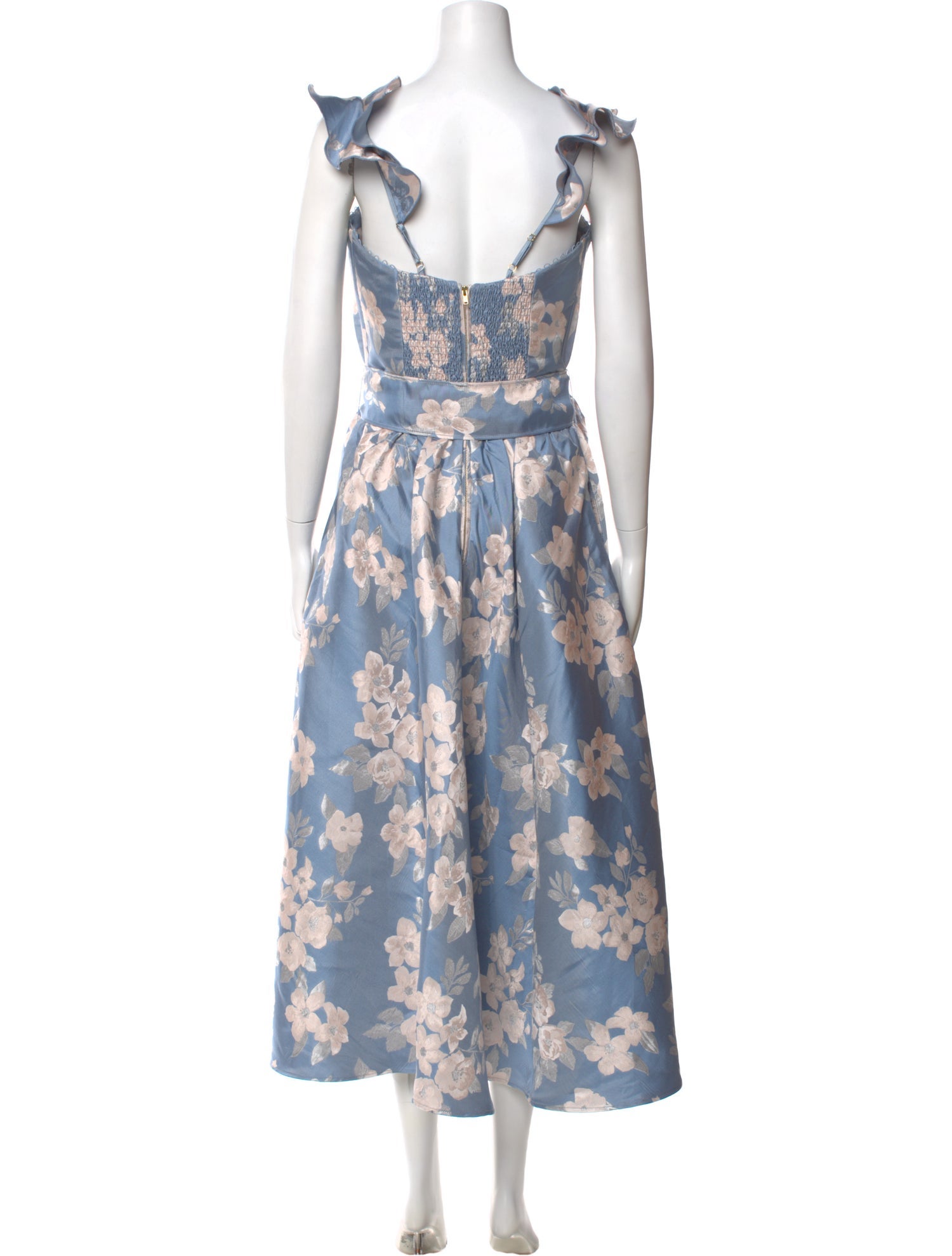 v chapman dresses V. Kennedy Strapless Maxi Dress front slit V. Chapman Charlotte Dress in