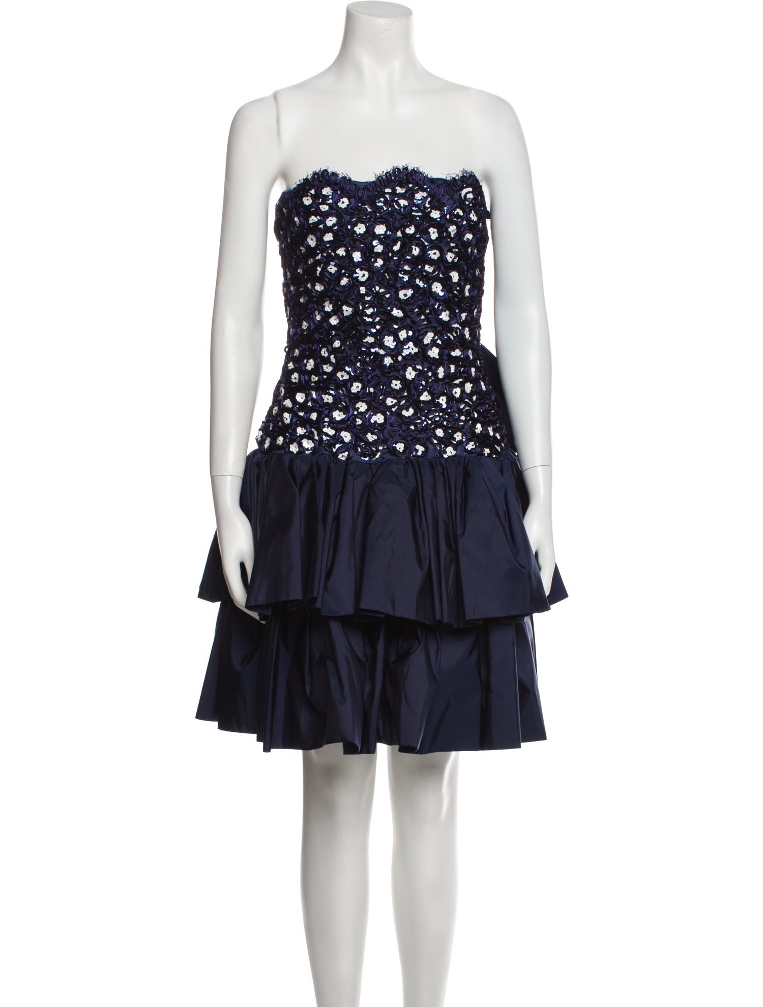 Victor Costa Vintage Knee-Length Dress