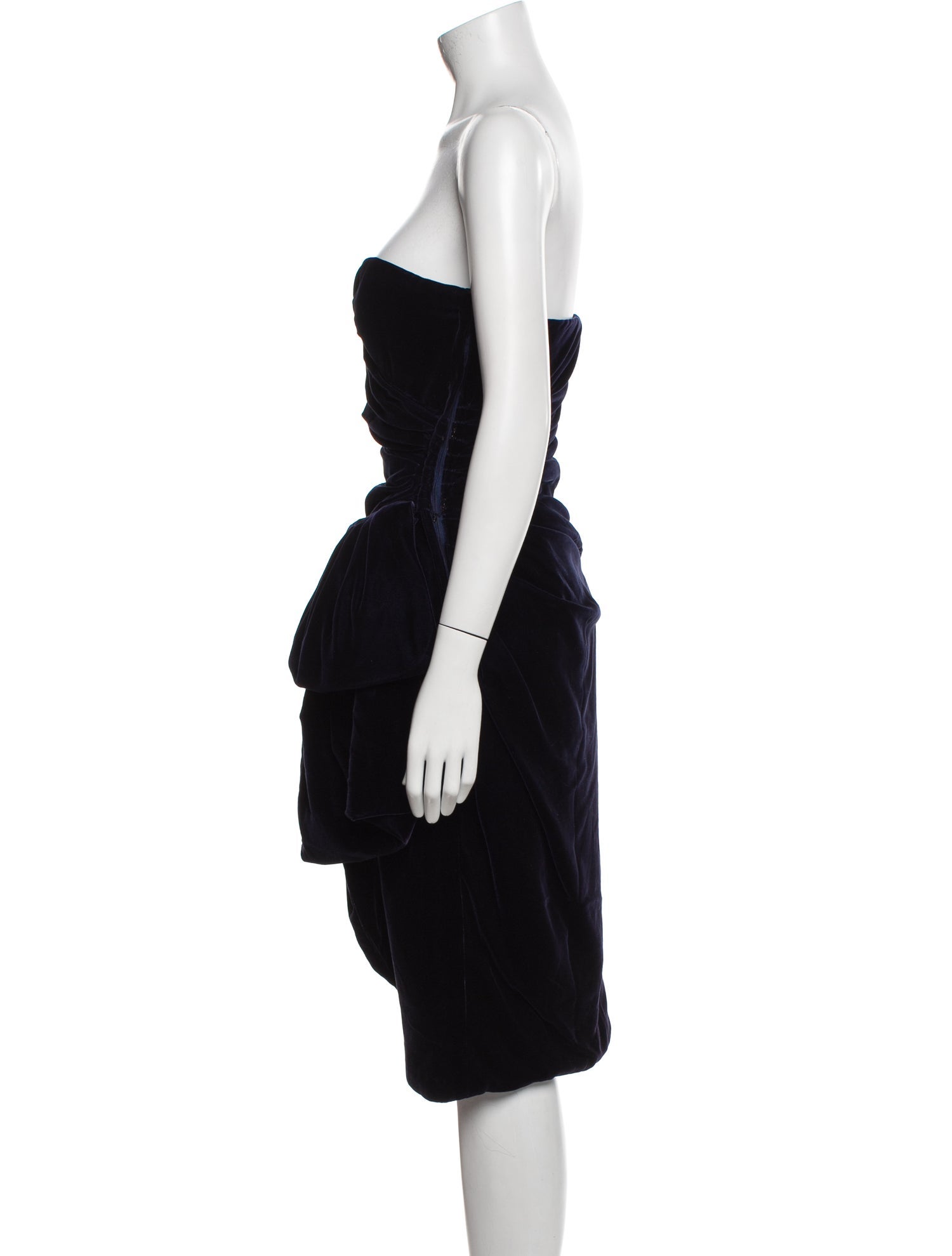 Victor Costa Strapless Mini Dress