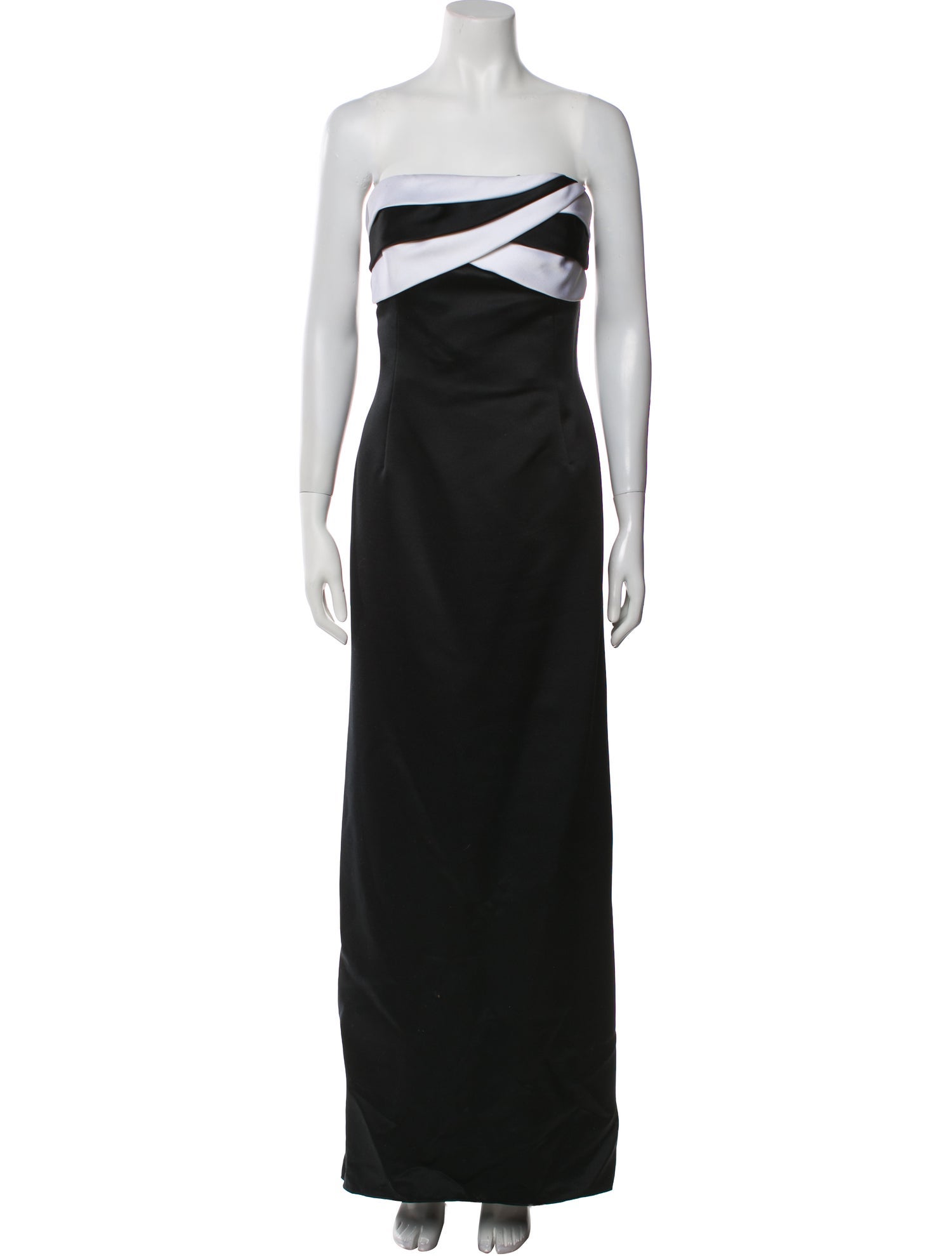 Victor Costa Linen Long Dress