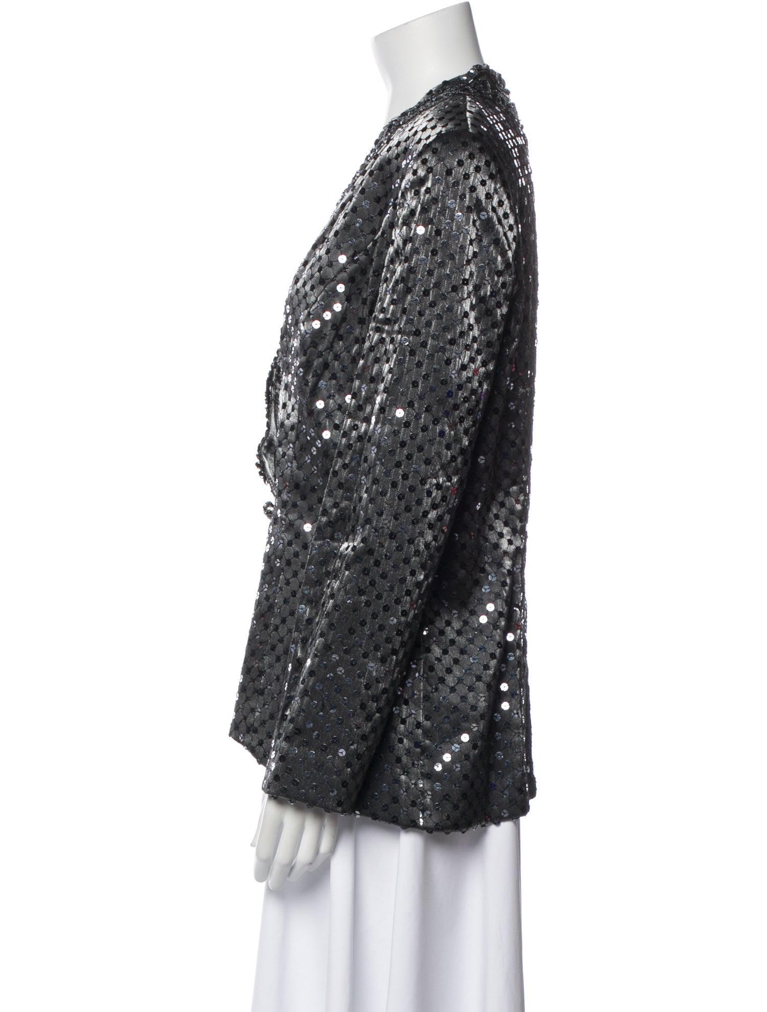 Victor Costa Printed Evening Jacket