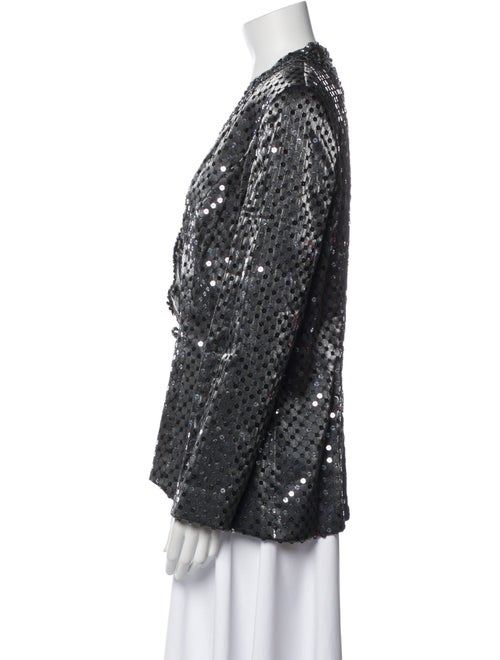 Victor Costa Printed Evening Jacket