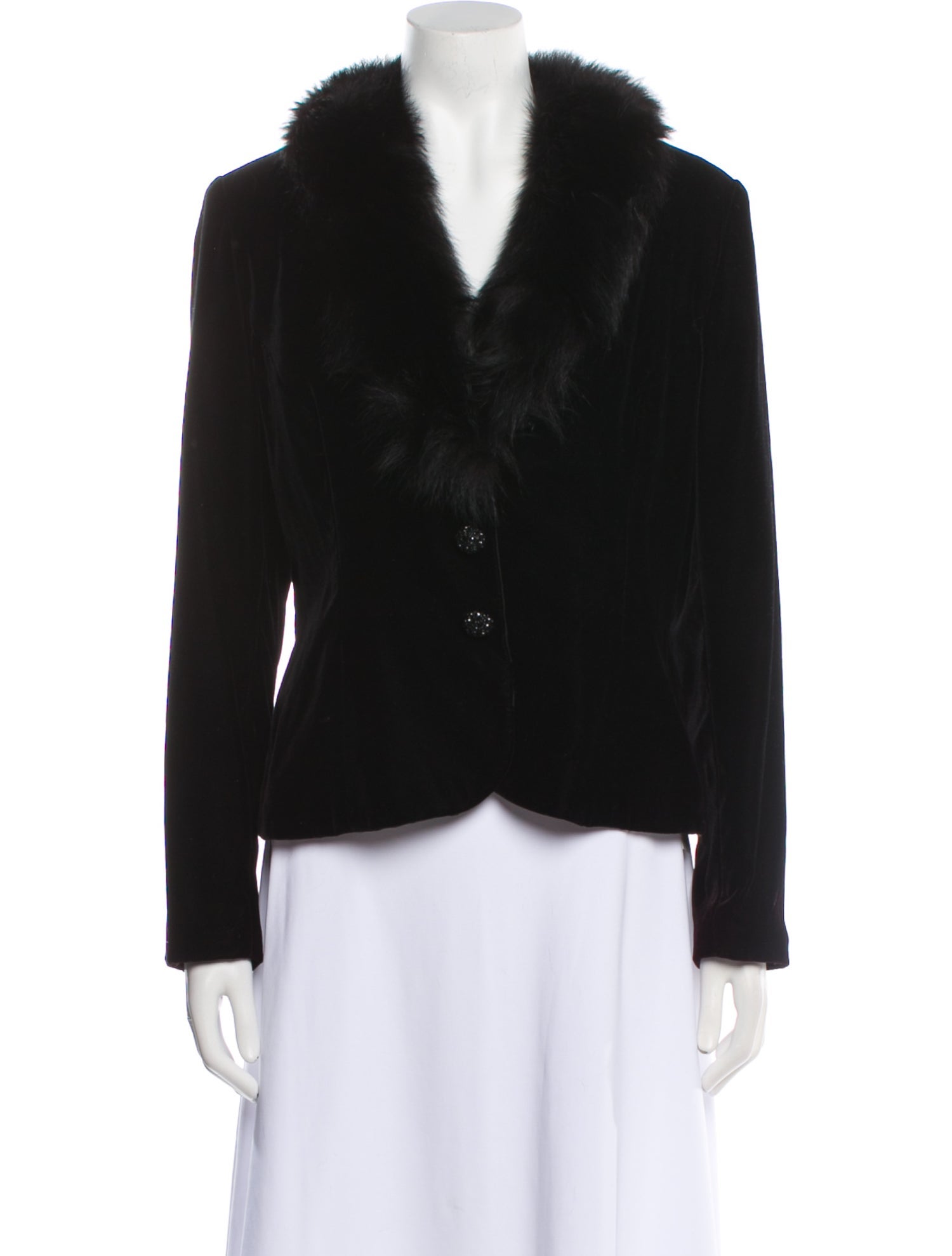 Victor Costa Velvet Evening Jacket