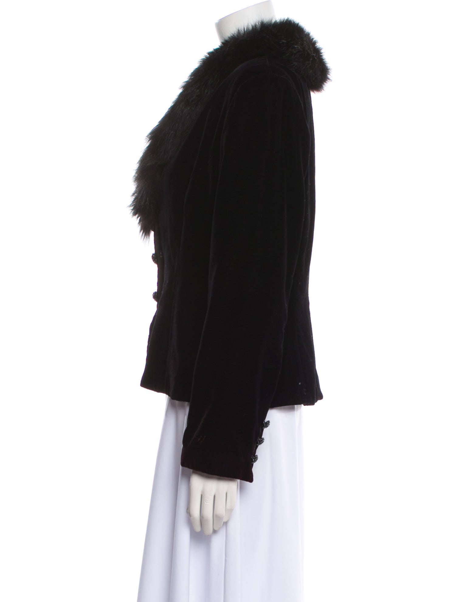 Victor Costa Velvet Evening Jacket